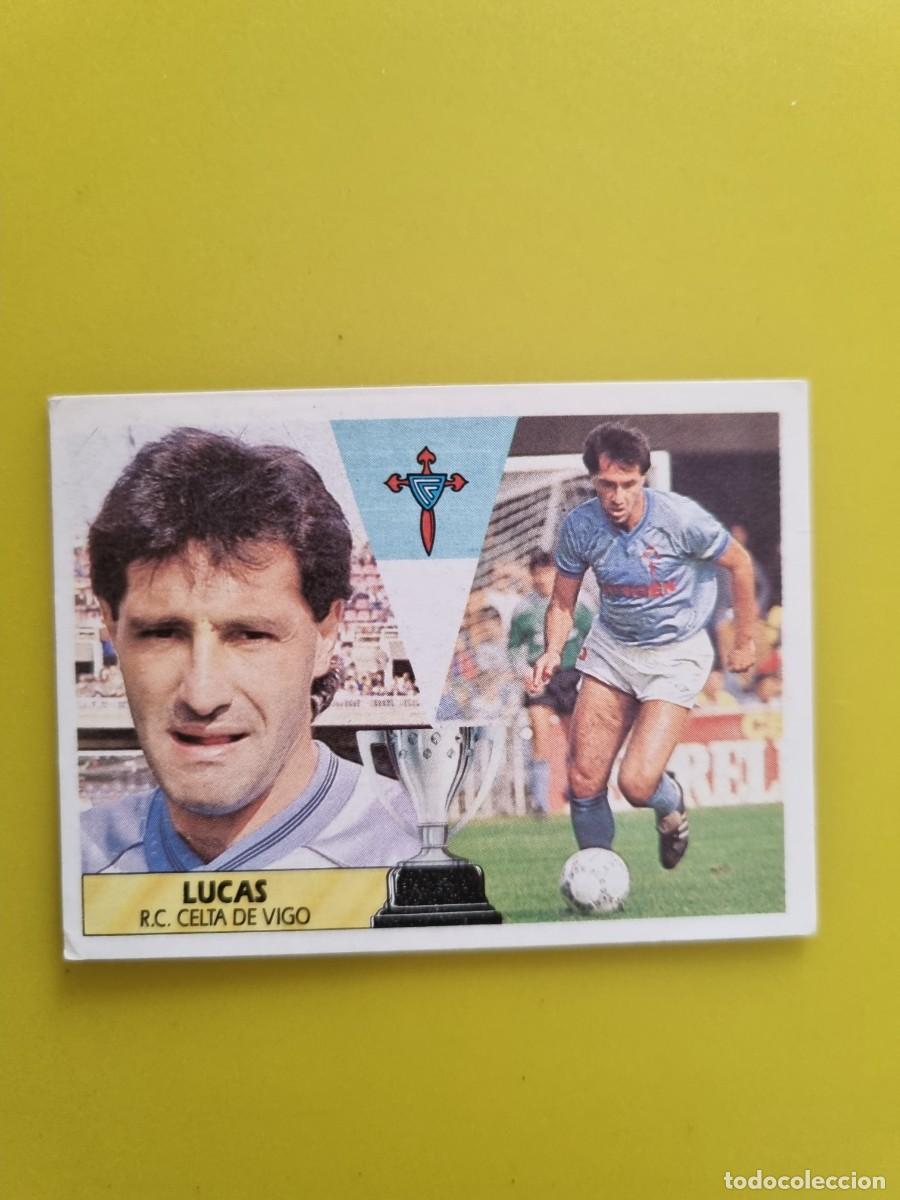 Cromos de f&uacute;tbol: CROMO LIGA ESTE 87 88 1987 1988 NUNCA PEGADO SIN PEGAR LUCAS CELTA DE VIGO AR1026
