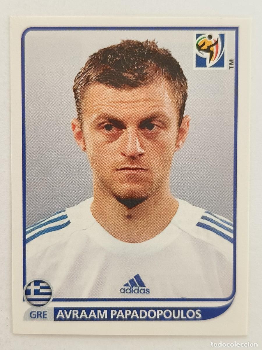 Cromos de f&uacute;tbol: #170 AVRAAM PAPADOPOULOS (GRECIA) MUNDIAL SUDAFRICA 2010 PANINI