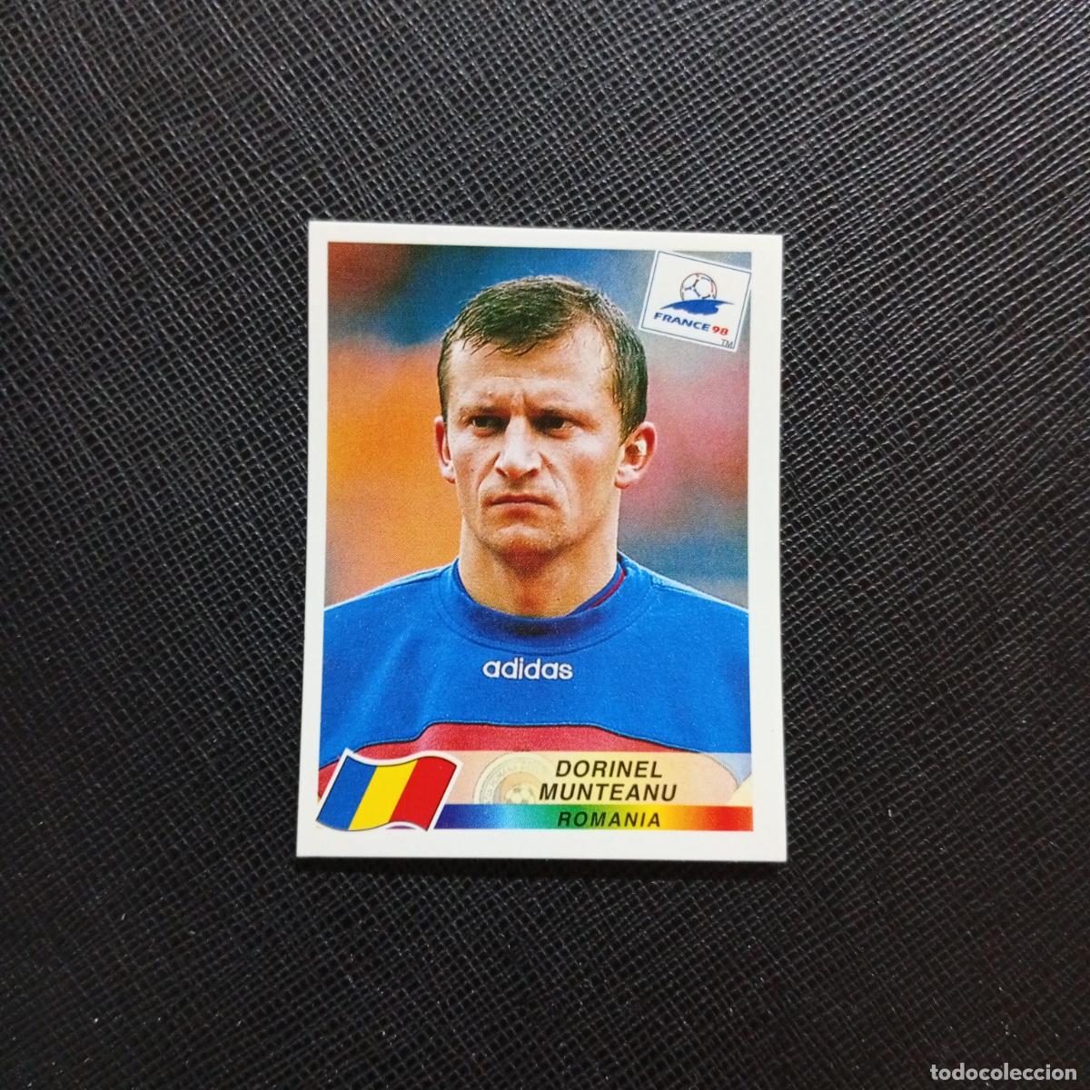 Cromos de f&uacute;tbol: 436 MUNTEANU RUMANIA PANINI 1998 MUNDIAL CROMO FUTBOL FRANCIA 98 - SIN PEGAR - A98 PG226
