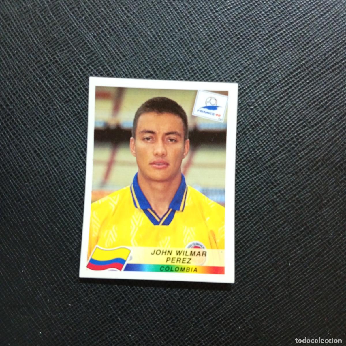 Figurine di Calcio: 453 WILMAR PEREZ COLOMBIA PANINI 1998 MUNDIAL CROMO FUTBOL FRANCIA 98 - SIN PEGAR - A98 PG235 B