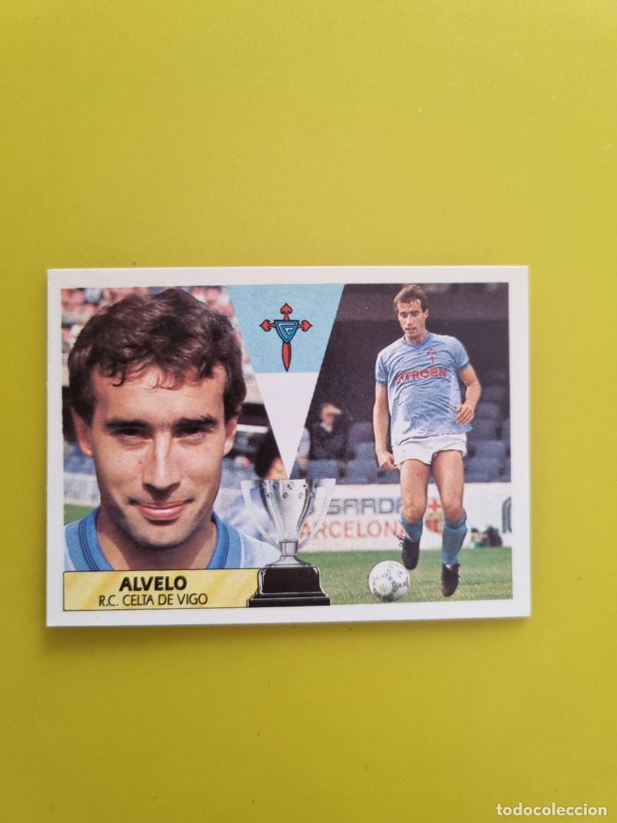 Figurine di Calcio: CROMO LIGA ESTE 87 88 1987 1988 NUNCA PEGADO SIN PEGAR ALVELO CELTA DE VIGO AR1026