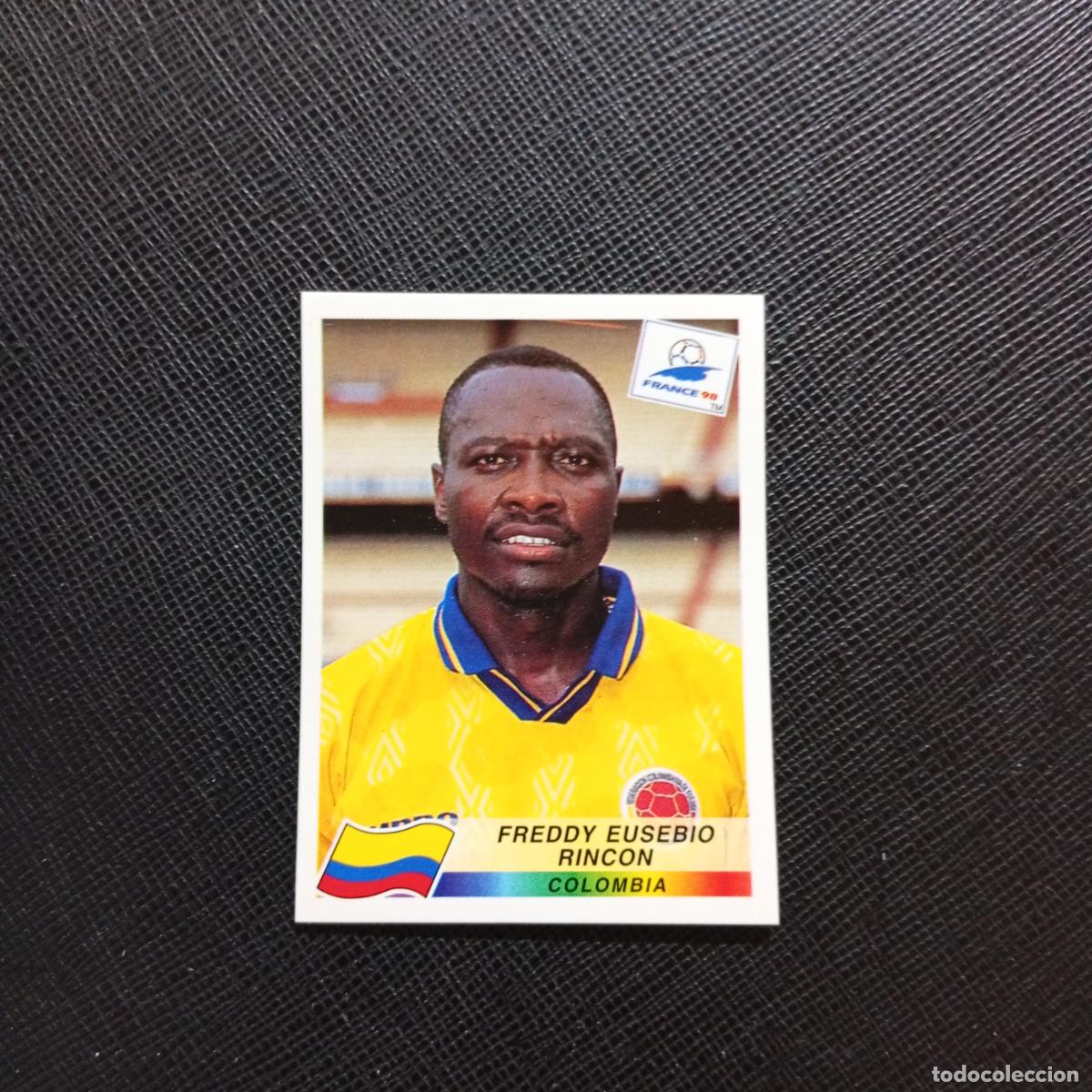 Figurine di Calcio: 457 FREDDY RINCON COLOMBIA PANINI 1998 MUNDIAL CROMO FUTBOL FRANCIA 98 - SIN PEGAR - A98 PG235