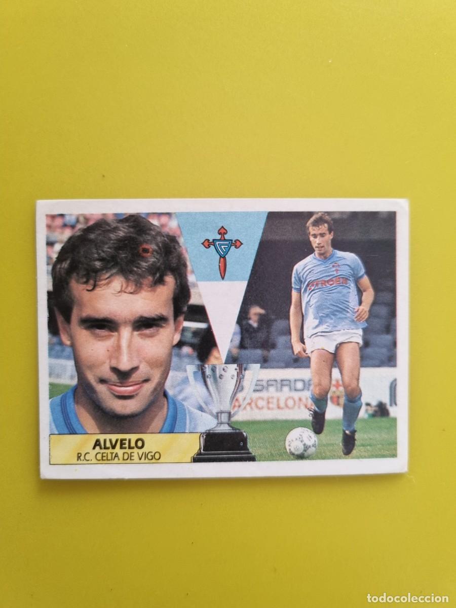 Figurine di Calcio: CROMO LIGA ESTE 87 88 1987 1988 NUNCA PEGADO SIN PEGAR ALVELO CELTA DE VIGO AR1026