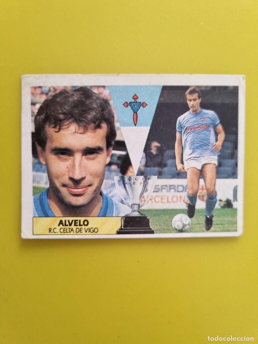 Figurine di Calcio: CROMO LIGA ESTE 87 88 1987 1988 NUNCA PEGADO SIN PEGAR ALVELO CELTA DE VIGO AR1026