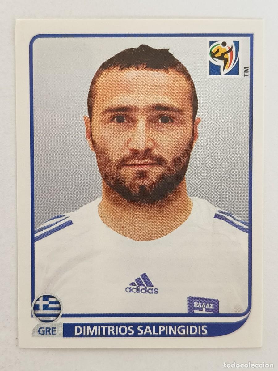 Figurine di Calcio: #178 DIMITRIOS SALPINGIDIS (GRECIA) MUNDIAL SUDAFRICA 2010 PANINI