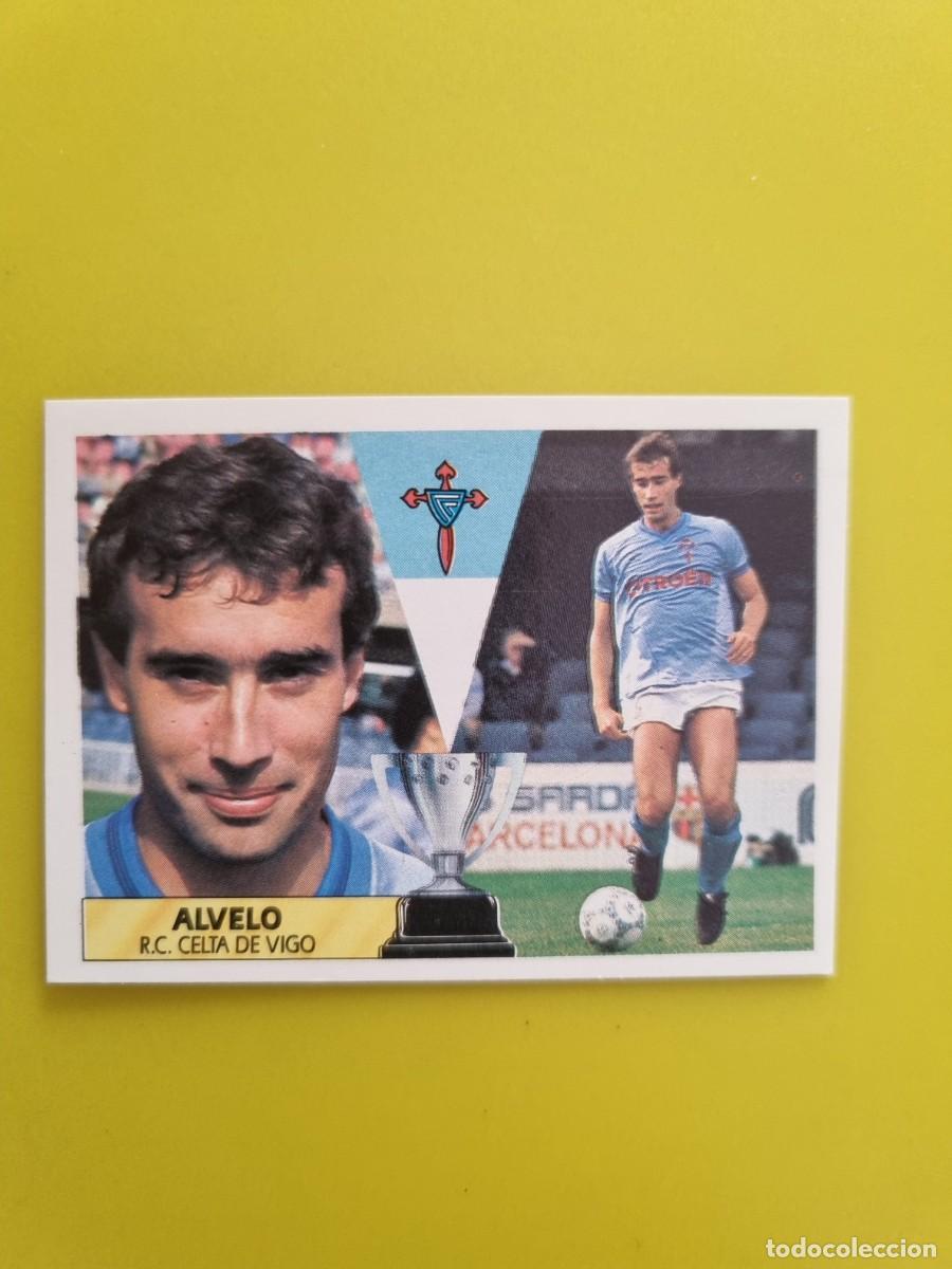 Figurine di Calcio: CROMO LIGA ESTE 87 88 1987 1988 NUNCA PEGADO SIN PEGAR ALVELO CELTA DE VIGO AR1026