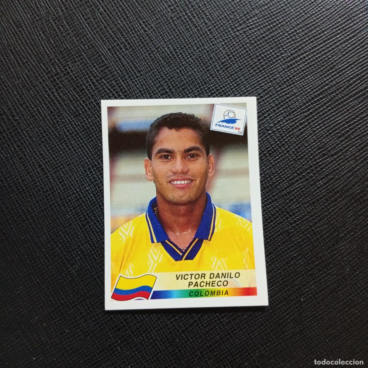 Figurine di Calcio: 458 DANILO PACHECO COLOMBIA PANINI 1998 MUNDIAL CROMO FUTBOL FRANCIA 98 - SIN PEGAR - A98 PG235