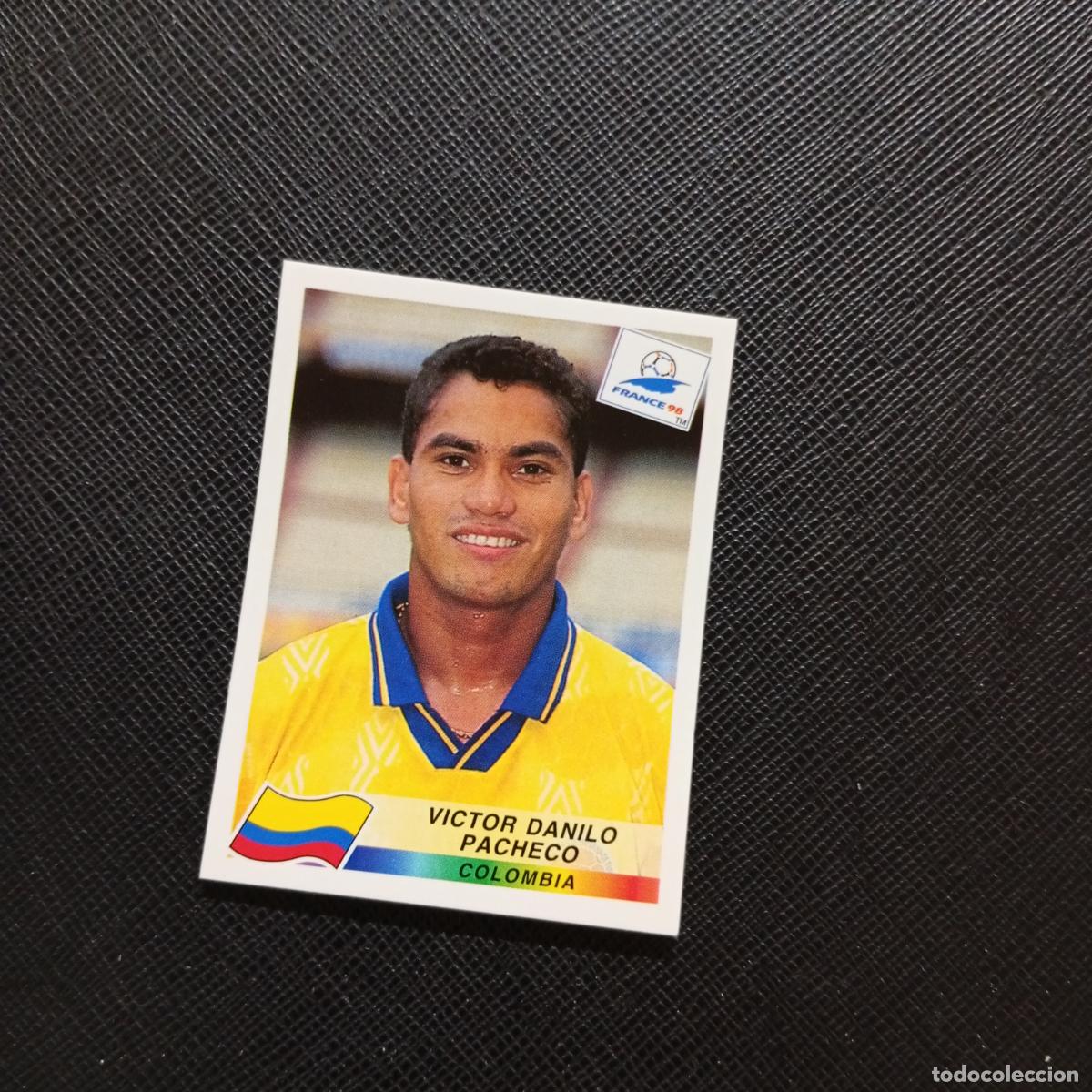 Figurine di Calcio: 458 DANILO PACHECO COLOMBIA PANINI 1998 MUNDIAL CROMO FUTBOL FRANCIA 98 - SIN PEGAR - A98 PG235 B