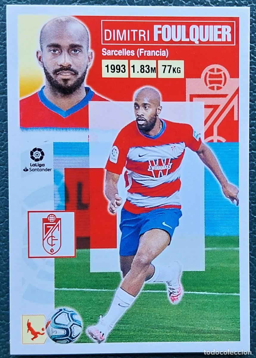 Figurine di Calcio: 9 FOULQUIER GRANADA CF CROMOS ALBUM EDICIONES ESTE 2020 2021 20 21