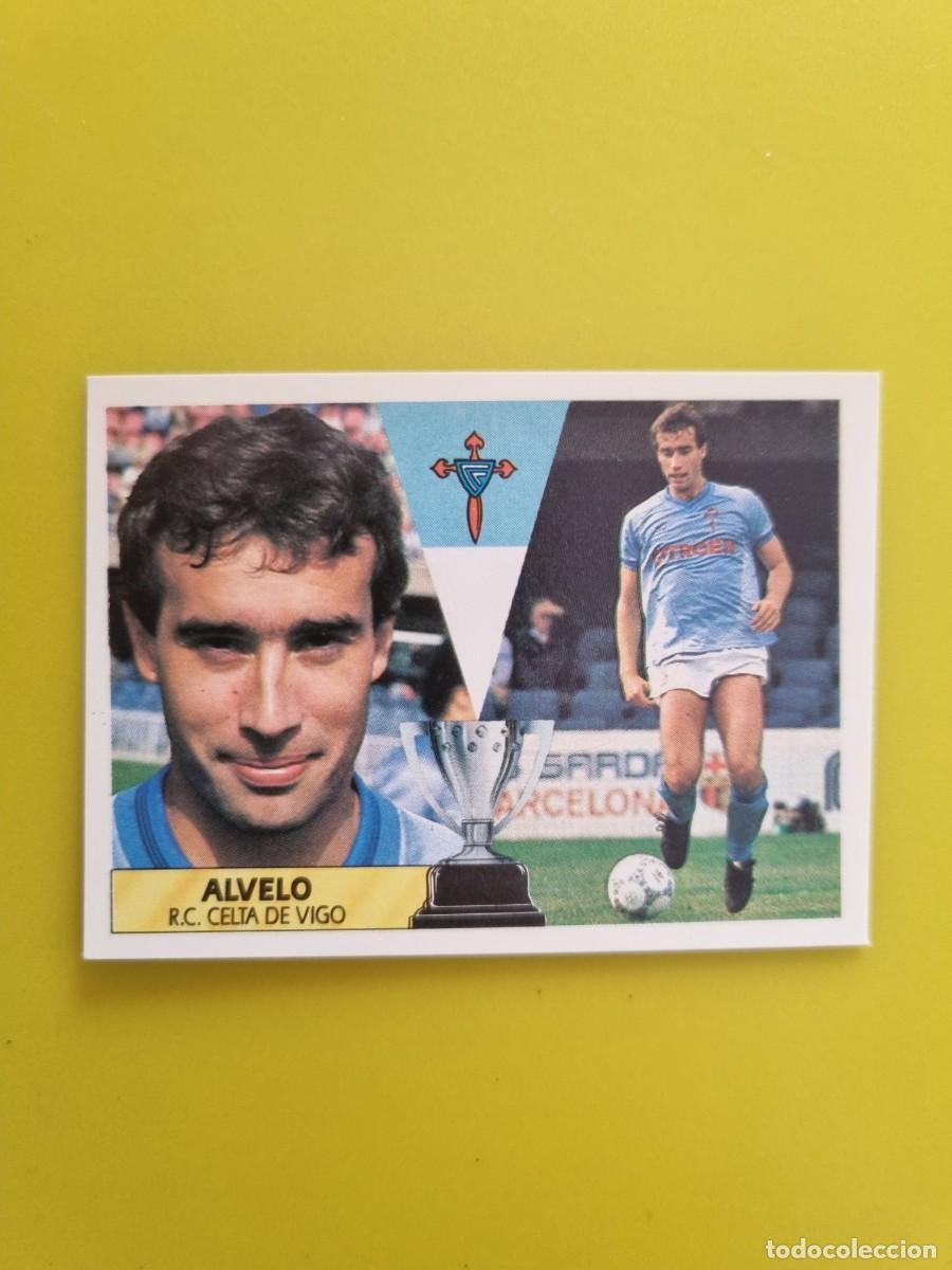 Figurine di Calcio: CROMO LIGA ESTE 87 88 1987 1988 NUNCA PEGADO SIN PEGAR ALVELO CELTA DE VIGO AR1026