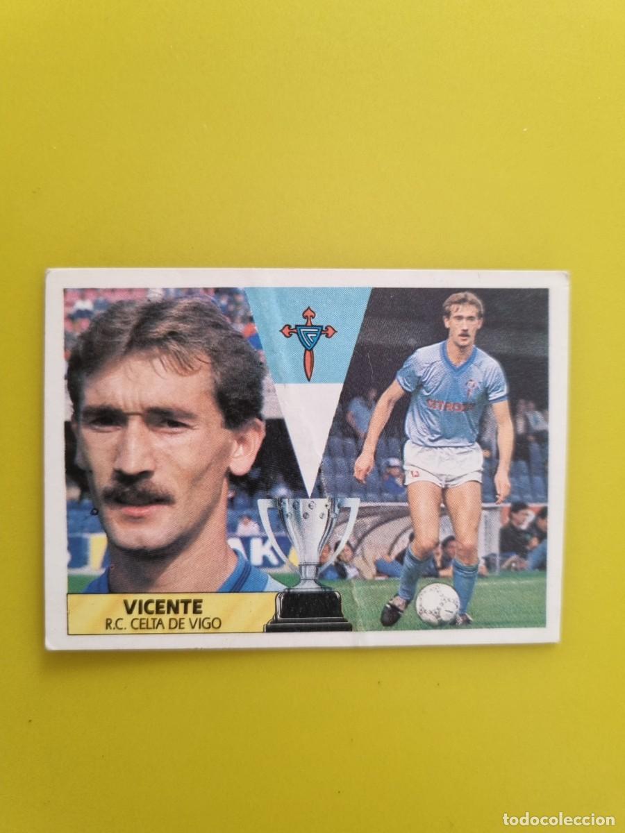 Cartes &agrave; collectionner de Football: CROMO LIGA ESTE 87 88 1987 1988 NUNCA PEGADO SIN PEGAR VICENTE CELTA DE VIGO AR1026