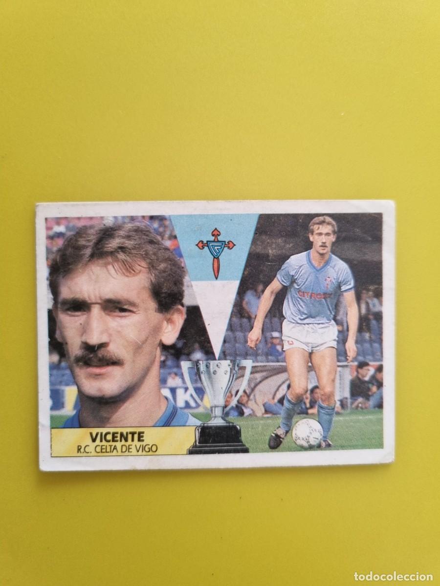 Cartes &agrave; collectionner de Football: CROMO LIGA ESTE 87 88 1987 1988 NUNCA PEGADO SIN PEGAR VICENTE CELTA DE VIGO AR1026