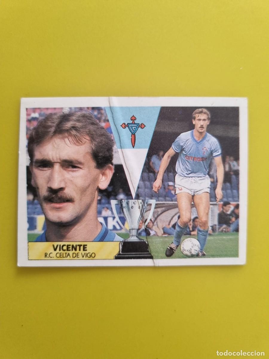 Cromos de f&uacute;tbol: CROMO LIGA ESTE 87 88 1987 1988 NUNCA PEGADO SIN PEGAR VICENTE CELTA DE VIGO AR1026
