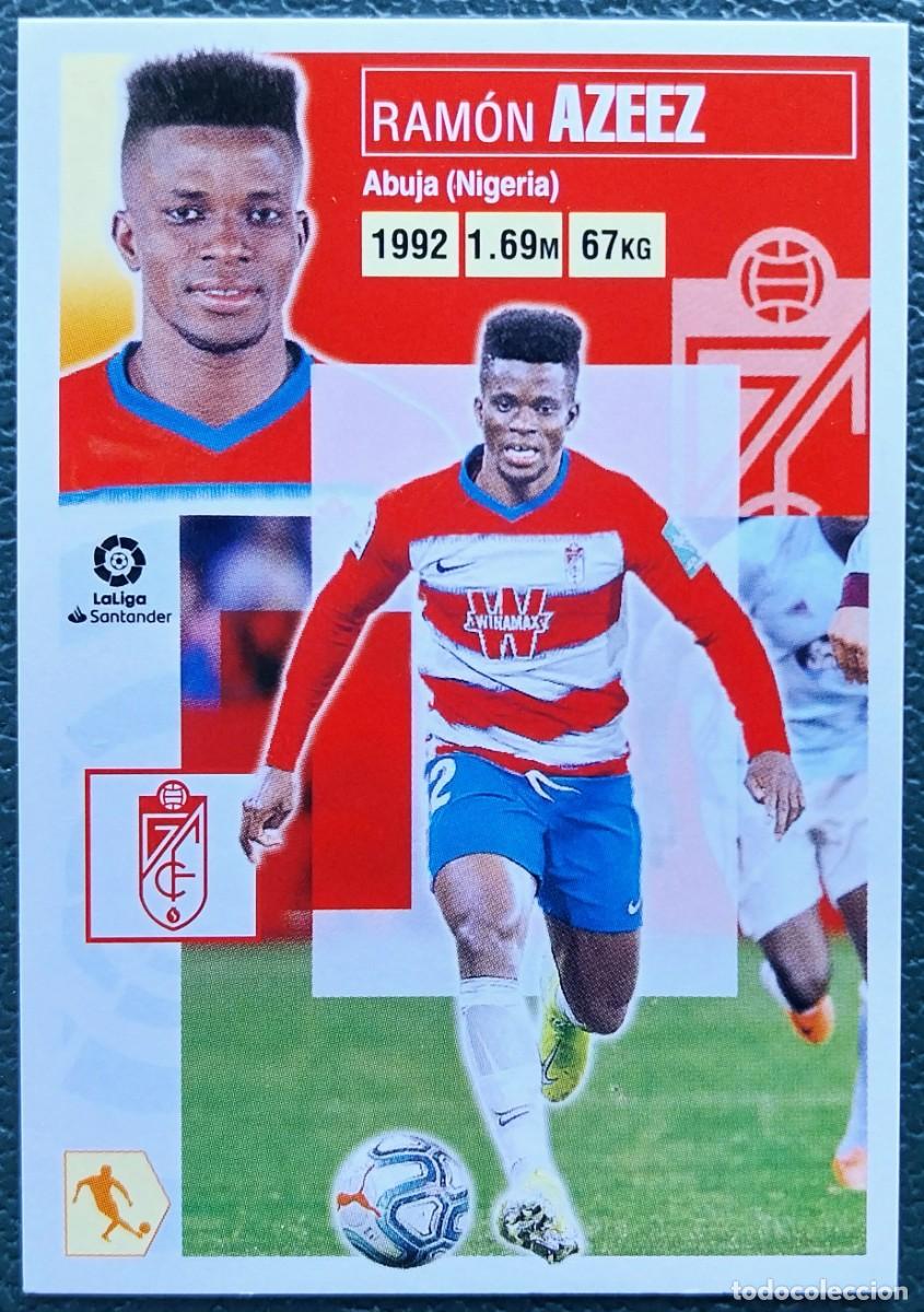 Cromos de f&uacute;tbol: 10 AZEEZ GRANADA CF CROMOS ALBUM EDICIONES ESTE 2020 2021 20 21