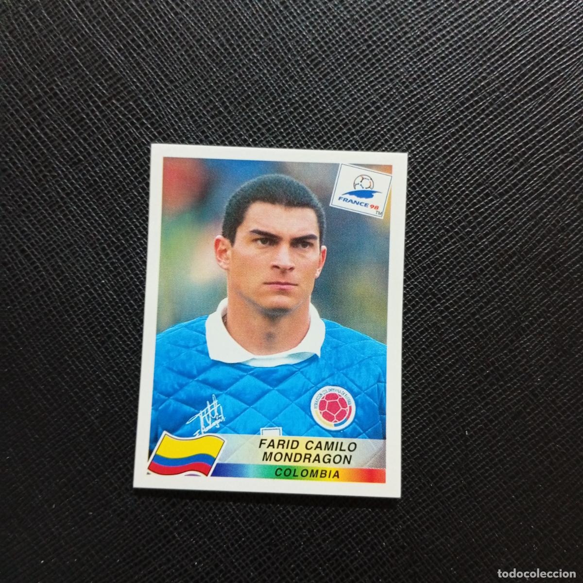 Cromos de f&uacute;tbol: 462 MONDRAGON COLOMBIA PANINI 1998 MUNDIAL CROMO FUTBOL FRANCIA 98 - SIN PEGAR - A98 PG244
