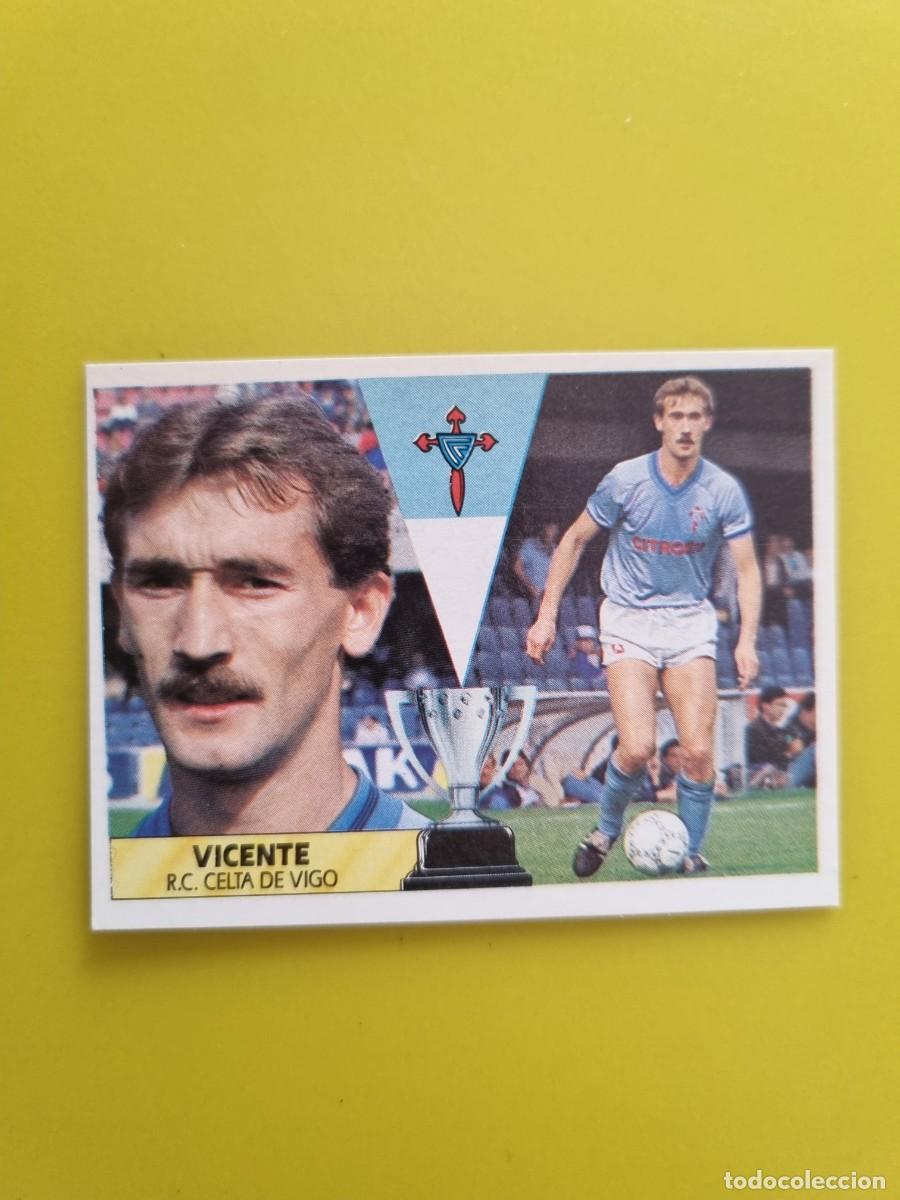 Cromos de f&uacute;tbol: CROMO LIGA ESTE 87 88 1987 1988 NUNCA PEGADO SIN PEGAR VICENTE CELTA DE VIGO AR1026