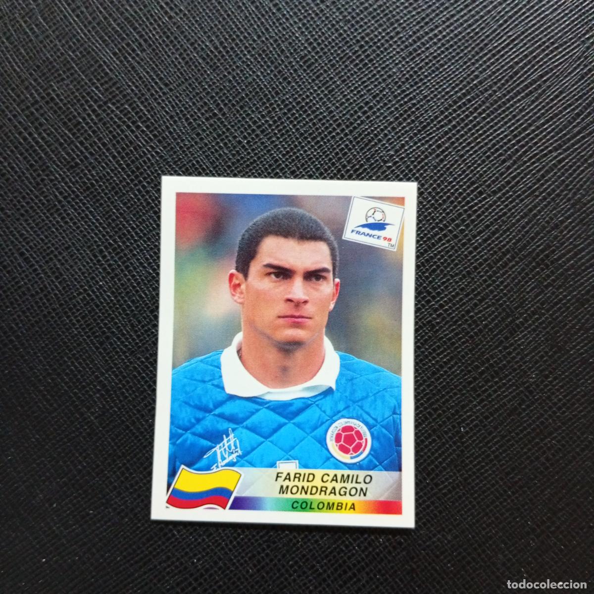 Cromos de f&uacute;tbol: 462 MONDRAGON COLOMBIA PANINI 1998 MUNDIAL CROMO FUTBOL FRANCIA 98 - SIN PEGAR - A98 PG244 B