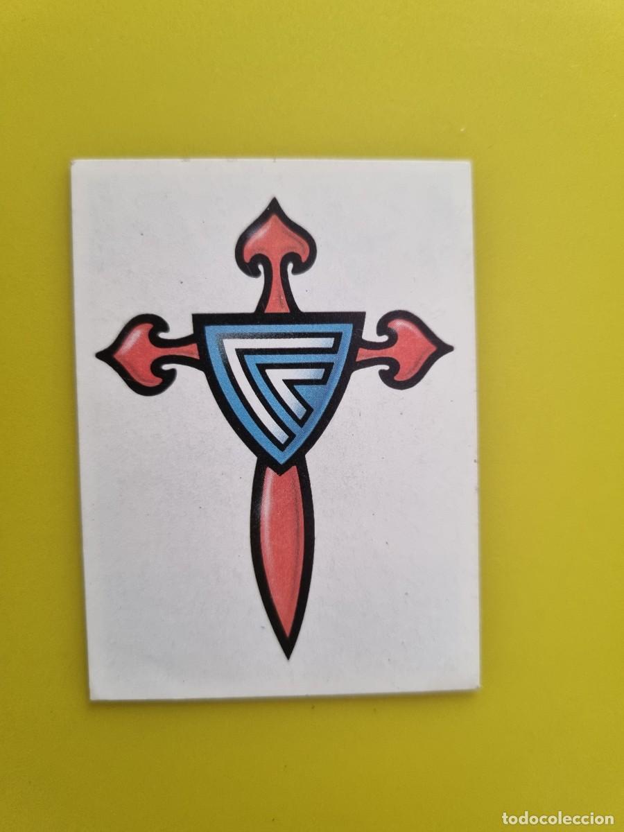 Cromos de f&uacute;tbol: CROMO LIGA ESTE 87 88 1987 1988 NUNCA PEGADO SIN PEGAR ESCUDO REAL CELTA DE VIGO AR1026