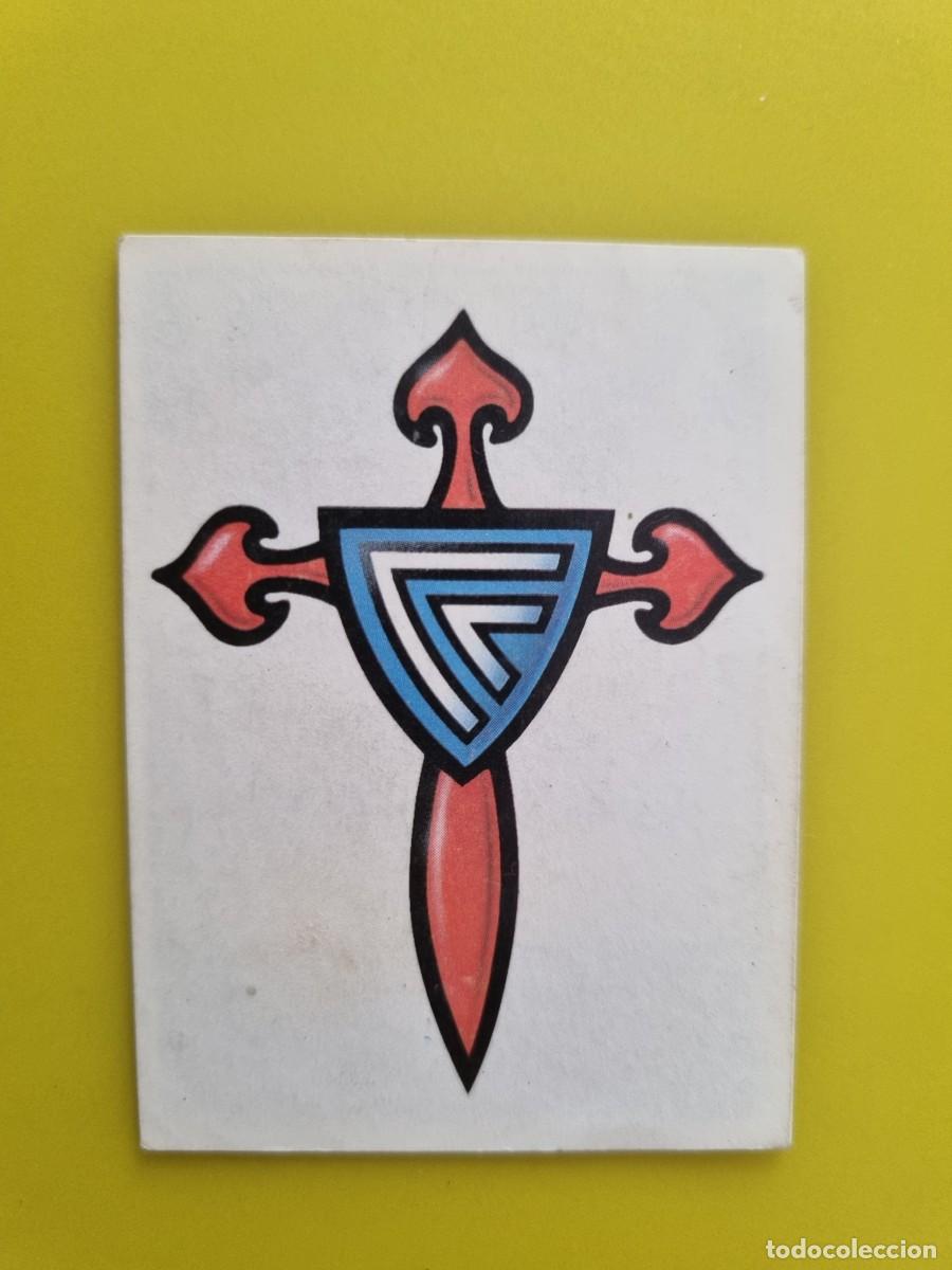 Cromos de f&uacute;tbol: CROMO LIGA ESTE 87 88 1987 1988 NUNCA PEGADO SIN PEGAR ESCUDO REAL CELTA DE VIGO AR1026
