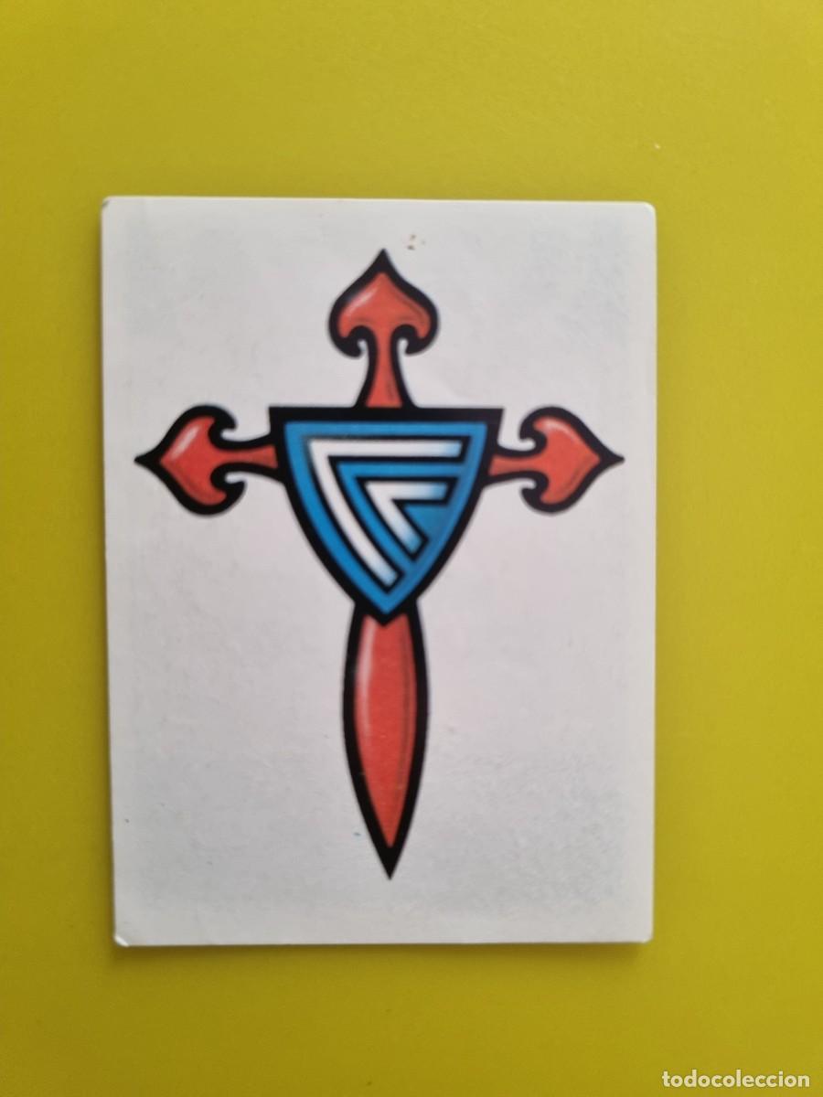 Cromos de f&uacute;tbol: CROMO LIGA ESTE 87 88 1987 1988 NUNCA PEGADO SIN PEGAR ESCUDO REAL CELTA DE VIGO AR1026