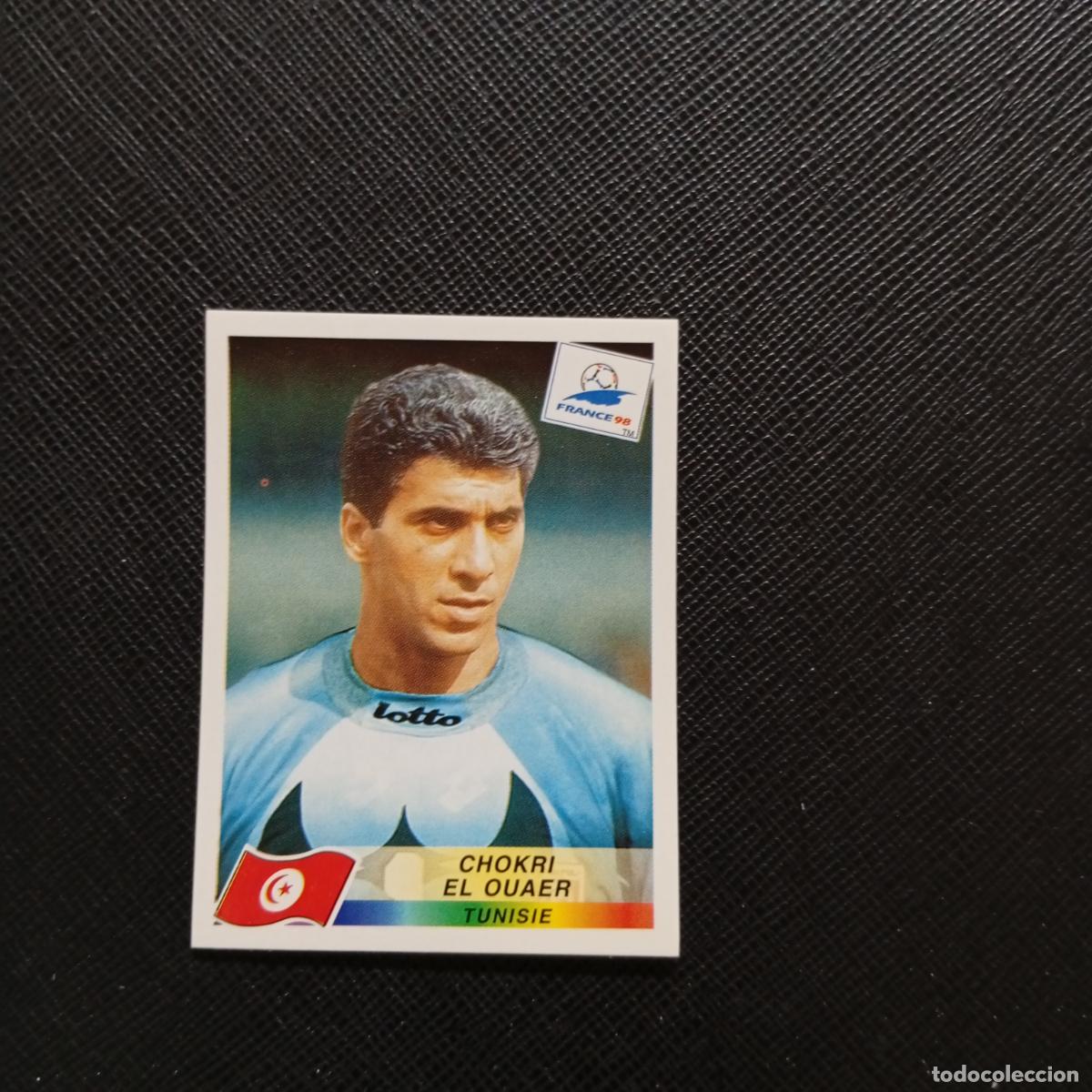 Cromos de f&uacute;tbol: 482 EL OUAER TUNEZ PANINI 1998 MUNDIAL CROMO FUTBOL FRANCIA 98 - SIN PEGAR - A98 PG253