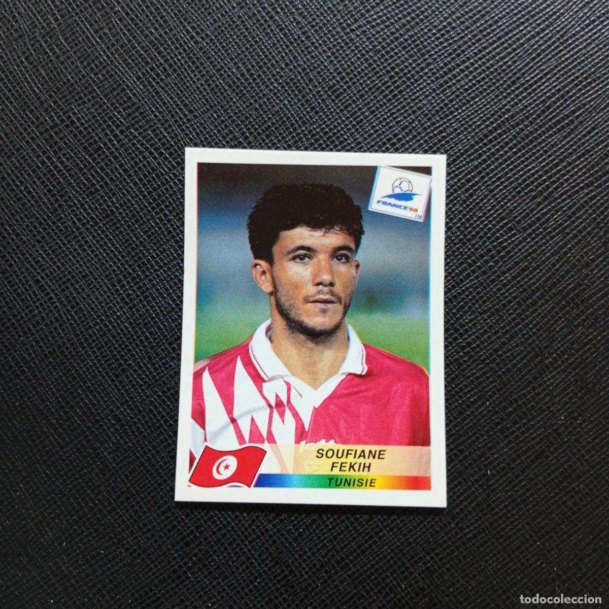 Cromos de Futebol: 488 SOUFIANE FEKIH TUNEZ PANINI 1998 MUNDIAL CROMO FUTBOL FRANCIA 98 - SIN PEGAR - A98 PG271
