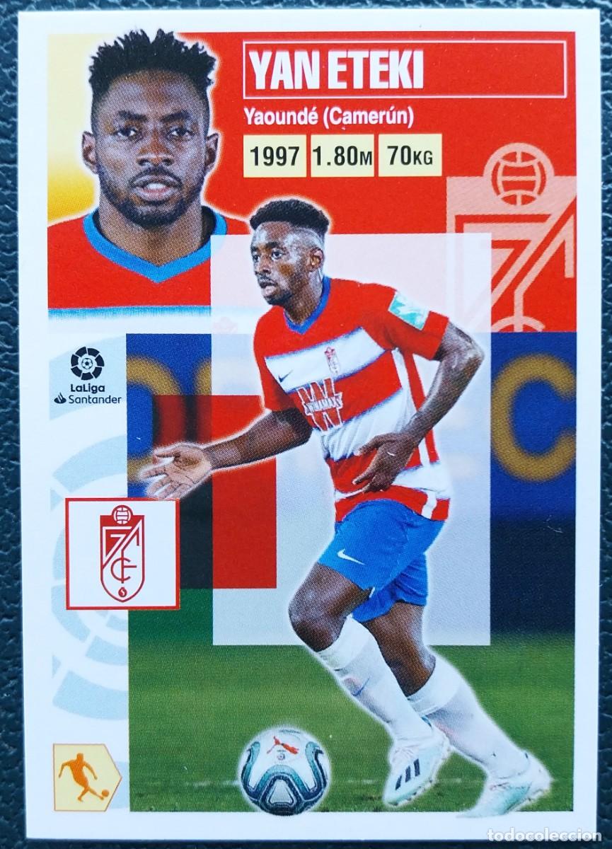 Cromos de f&uacute;tbol: 12B / 12 B YAN ETEKI GRANADA CF CROMOS ALBUM EDICIONES ESTE 2020 2021 20 21
