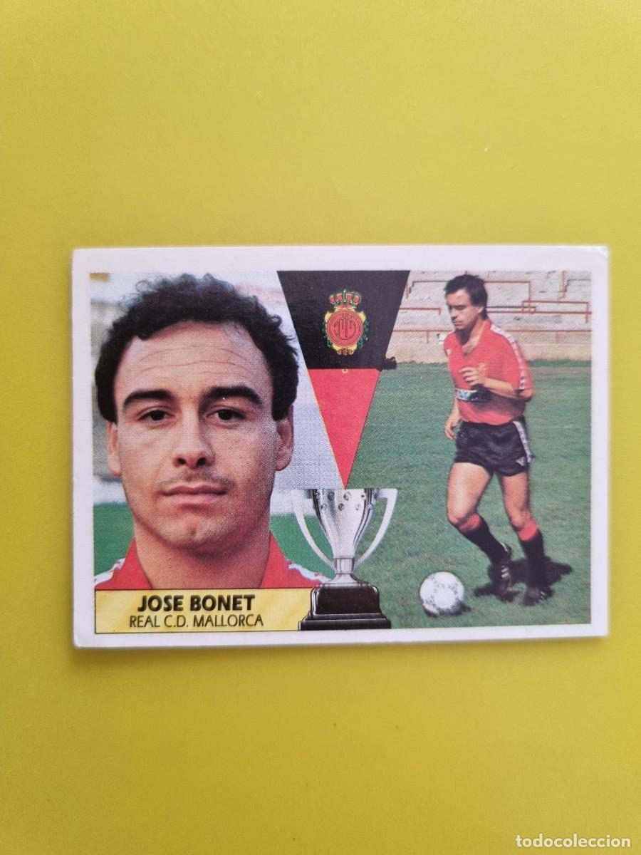 Cromos de f&uacute;tbol: CROMO LIGA ESTE 87 88 1987 1988 NUNCA PEGADO SIN PEGAR JOSE BONET RCD MALLORCA AR1026