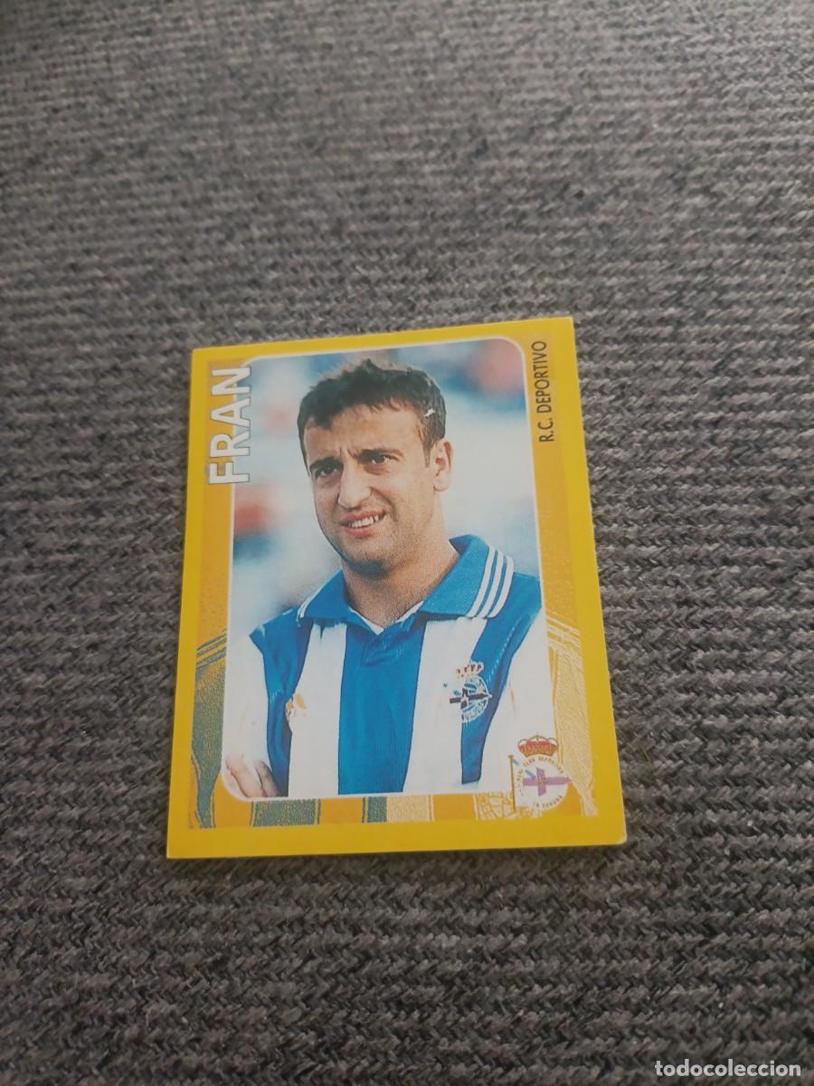 Cromos de f&uacute;tbol: Fran Deportivo de la Coru&ntilde;a super campeonato 98/99