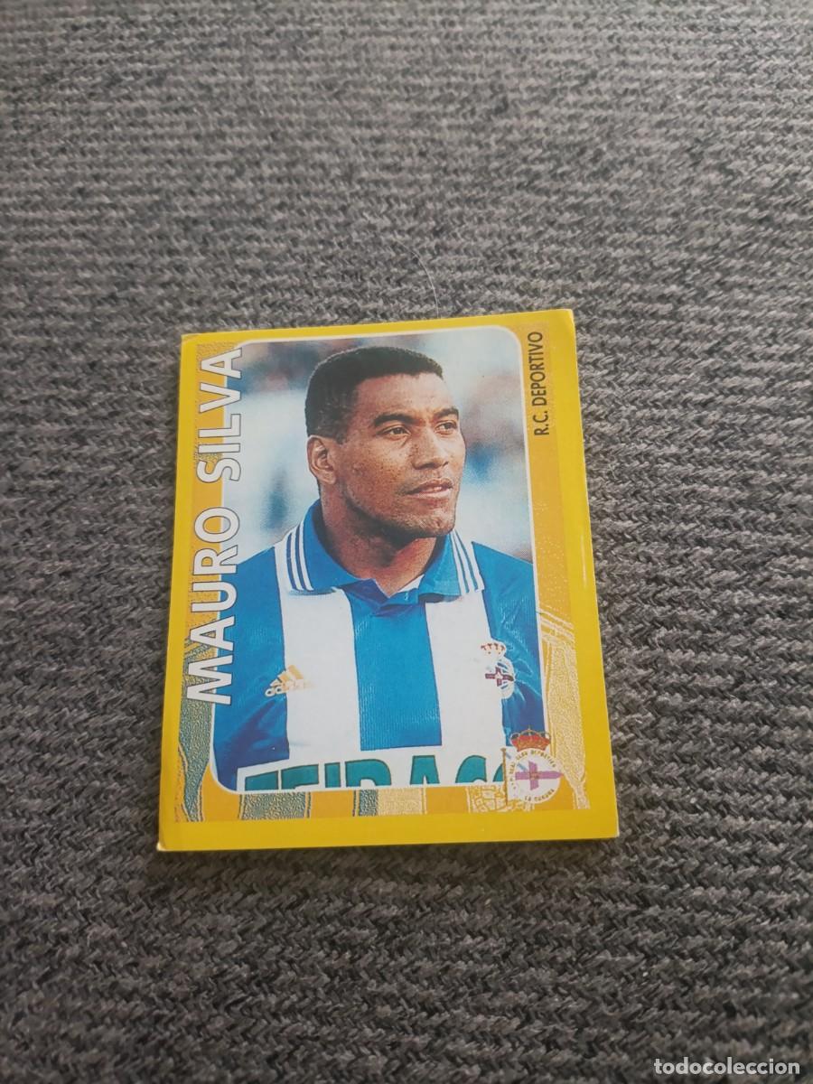 Cromos de f&uacute;tbol: Mauro Silva Deportivo de la Coru&ntilde;a super campeonato 98/99