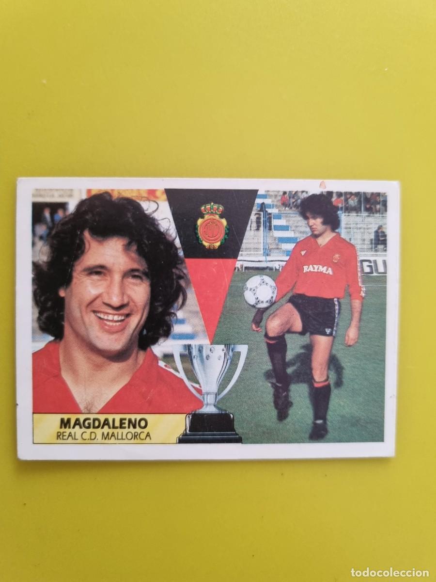 Cromos de f&uacute;tbol: CROMO LIGA ESTE 87 88 1987 1988 NUNCA PEGADO SIN PEGAR MAGDALENO RCD MALLORCA AR1026