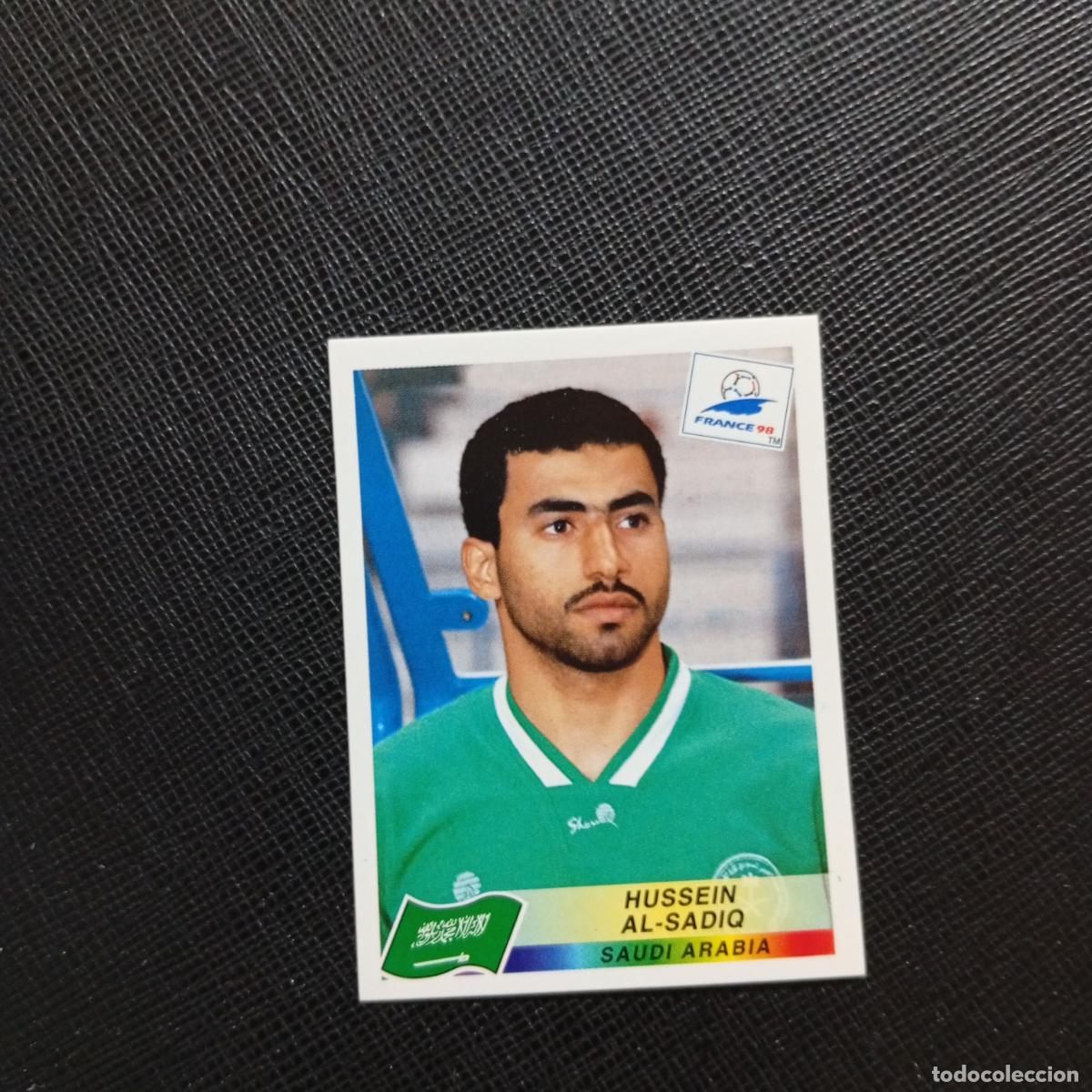 Cromos de f&uacute;tbol: 209 AL SADIQ ARABIA SAUDI PANINI 1998 MUNDIAL CROMO FUTBOL FRANCIA 98 - SIN PEGAR - A98 PG271