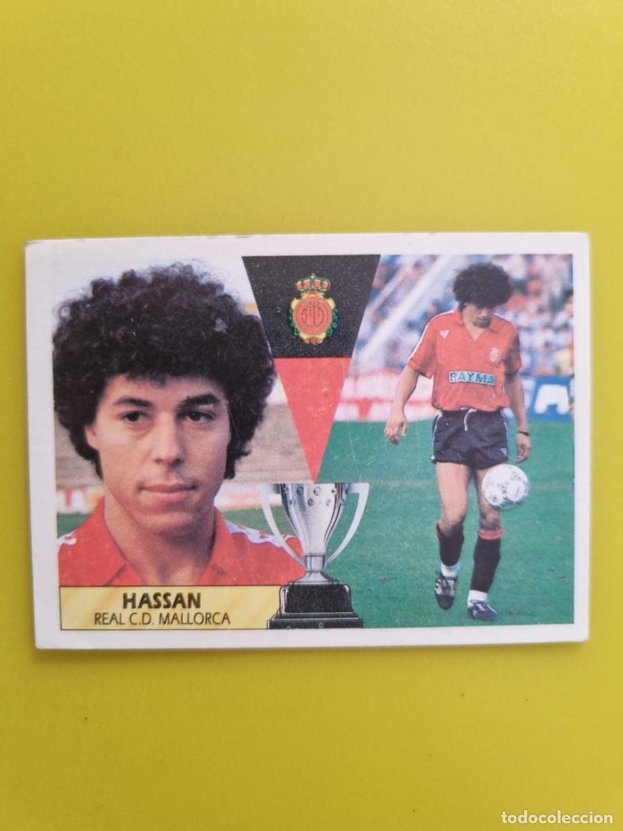Cromos de f&uacute;tbol: CROMO LIGA ESTE 87 88 1987 1988 NUNCA PEGADO SIN PEGAR HASSAN RCD MALLORCA AR1026