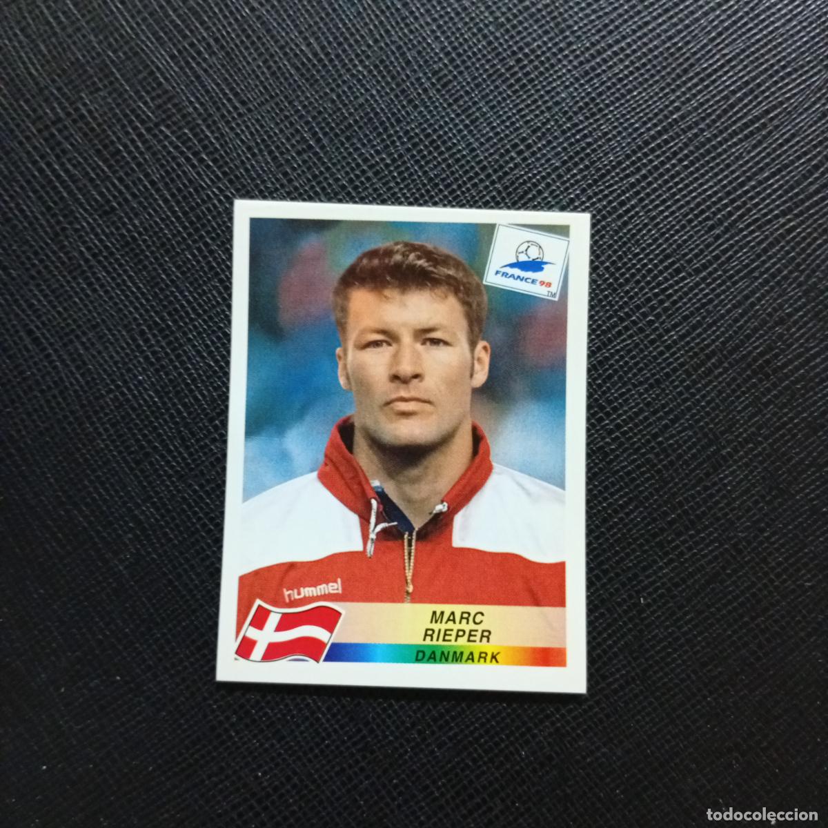 Cromos de f&uacute;tbol: 214 MARC RIEPER DINAMARCA PANINI 1998 MUNDIAL CROMO FUTBOL FRANCIA 98 - SIN PEGAR - A98 PG271