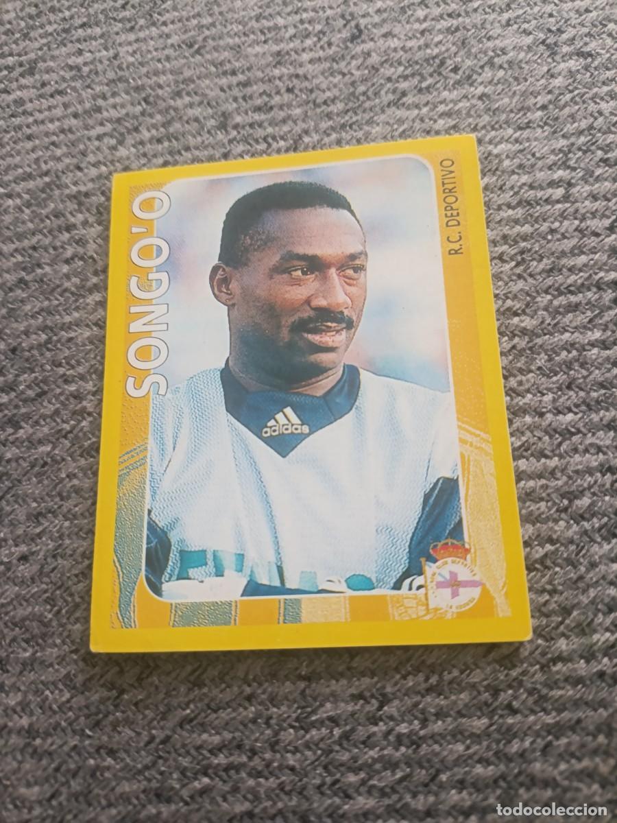 Cromos de f&uacute;tbol: Songo'o Deportivo de la Coru&ntilde;a super campeonato 98/99