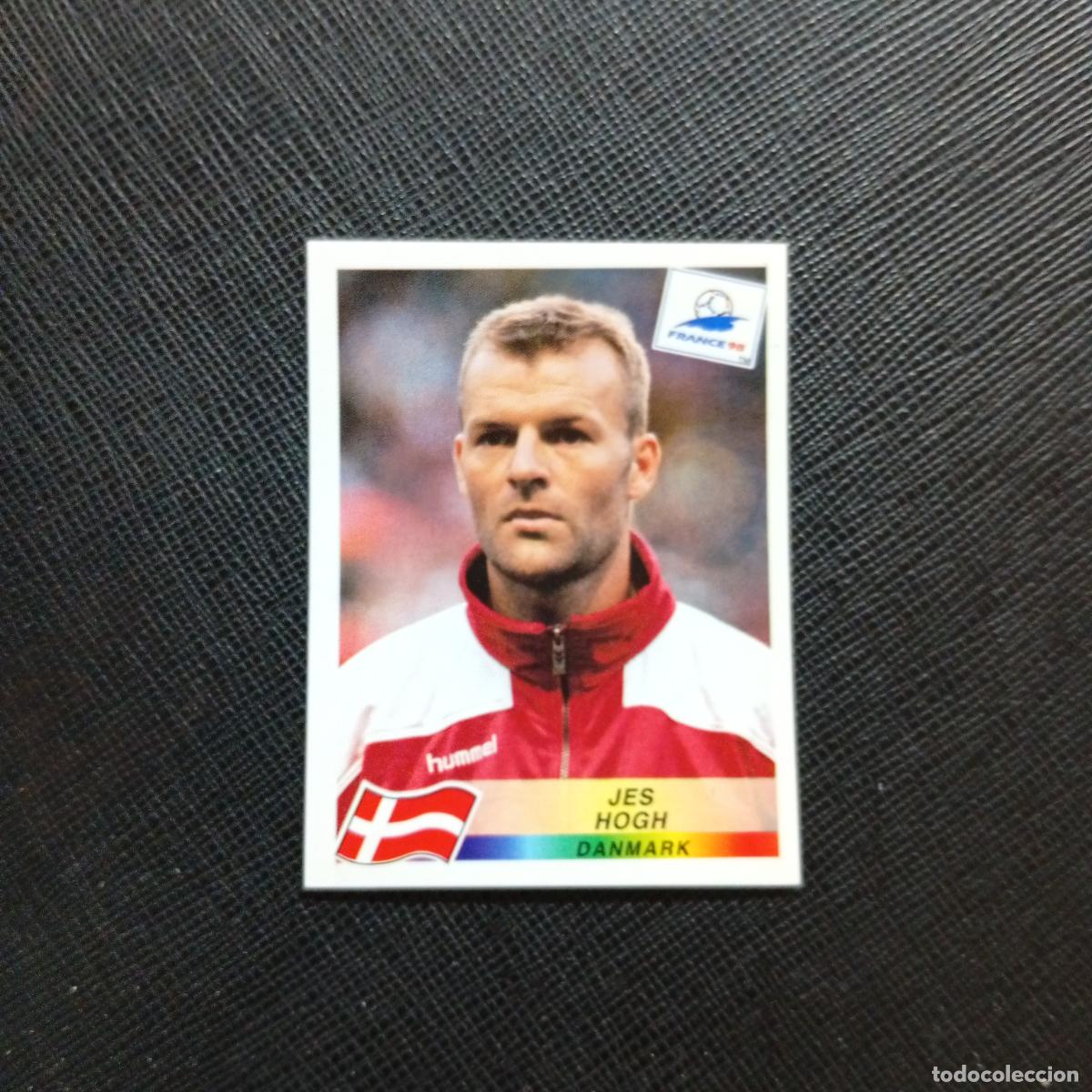Cromos de f&uacute;tbol: 215 JES HOGH DINAMARCA PANINI 1998 MUNDIAL CROMO FUTBOL FRANCIA 98 - SIN PEGAR - A98 PG280