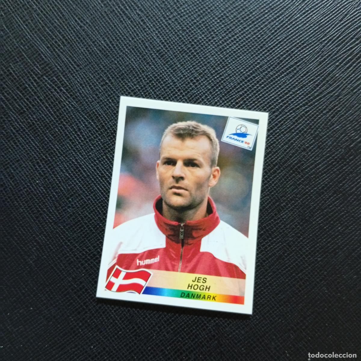 Cromos de f&uacute;tbol: 215 JES HOGH DINAMARCA PANINI 1998 MUNDIAL CROMO FUTBOL FRANCIA 98 - SIN PEGAR - A98 PG289