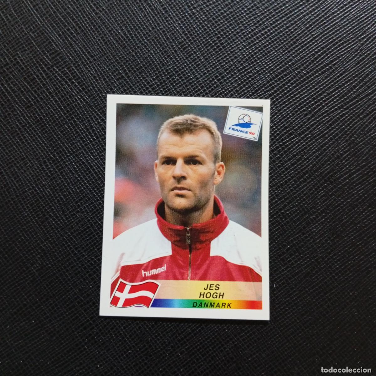 Cromos de f&uacute;tbol: 215 JES HOGH DINAMARCA PANINI 1998 MUNDIAL CROMO FUTBOL FRANCIA 98 - SIN PEGAR - A98 PG289 B