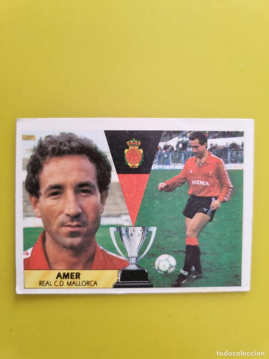 Cromos de f&uacute;tbol: CROMO LIGA ESTE 87 88 1987 1988 NUNCA PEGADO SIN PEGAR AMER RCD MALLORCA AR1026