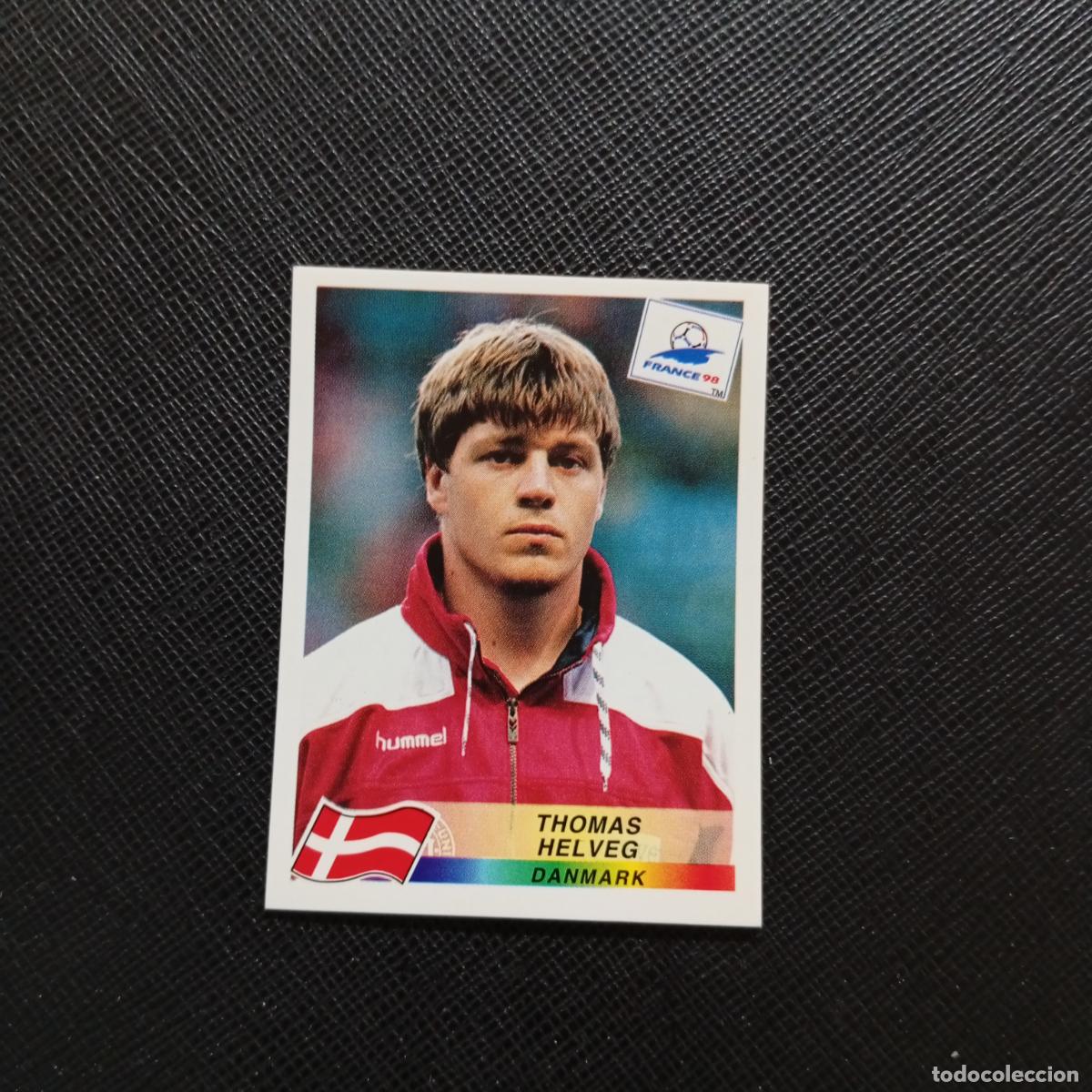Cromos de f&uacute;tbol: 219 THOMAS HELVEG DINAMARCA PANINI 1998 MUNDIAL CROMO FUTBOL FRANCIA 98 - SIN PEGAR - A98 PG289