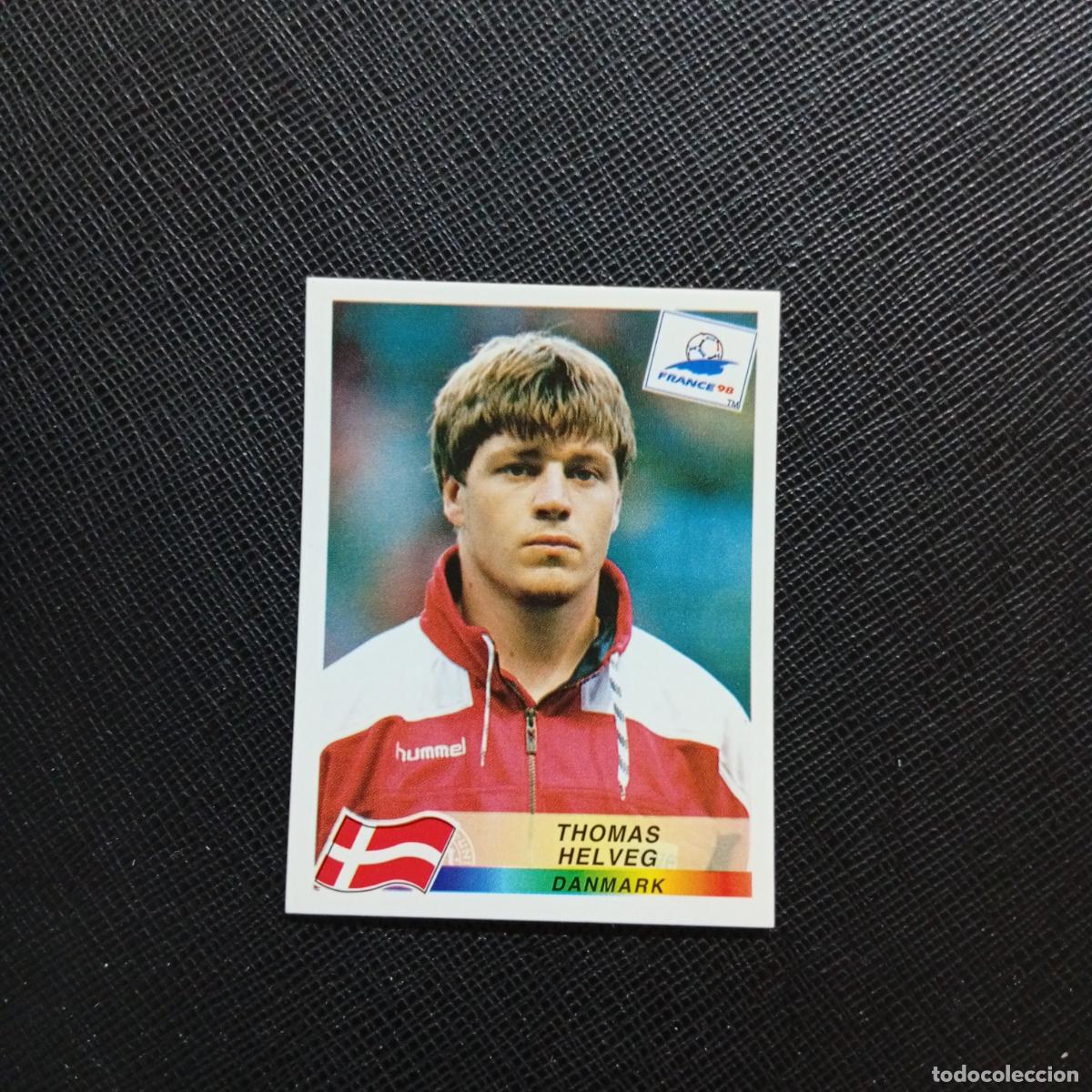 Cromos de f&uacute;tbol: 219 THOMAS HELVEG DINAMARCA PANINI 1998 MUNDIAL CROMO FUTBOL FRANCIA 98 - SIN PEGAR - A98 PG280