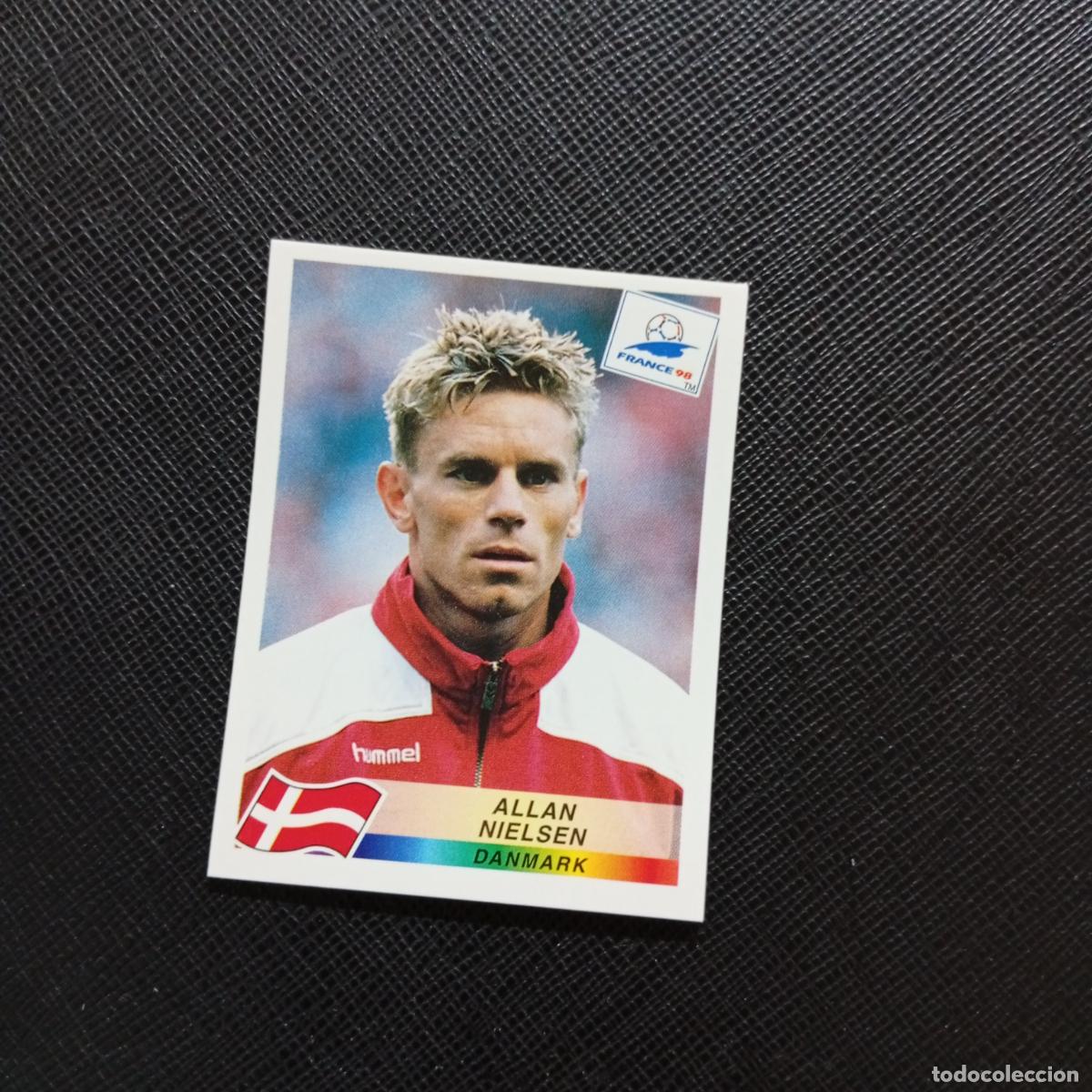 Cromos de f&uacute;tbol: 222 ALLAN NIELSEN DINAMARCA PANINI 1998 MUNDIAL CROMO FUTBOL FRANCIA 98 - SIN PEGAR - A98 PG280
