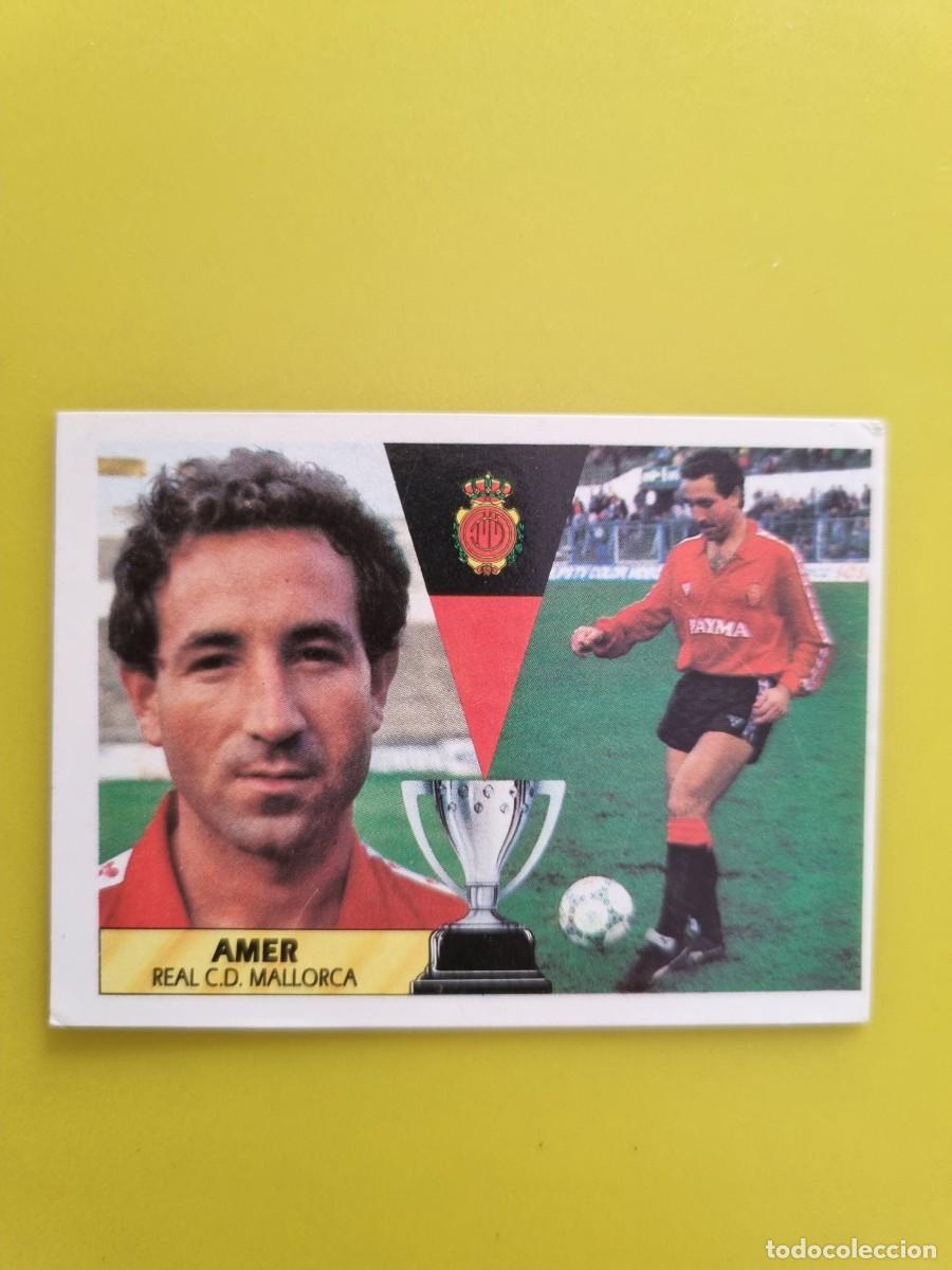 Cromos de f&uacute;tbol: CROMO LIGA ESTE 87 88 1987 1988 NUNCA PEGADO SIN PEGAR AMER RCD MALLORCA AR1026
