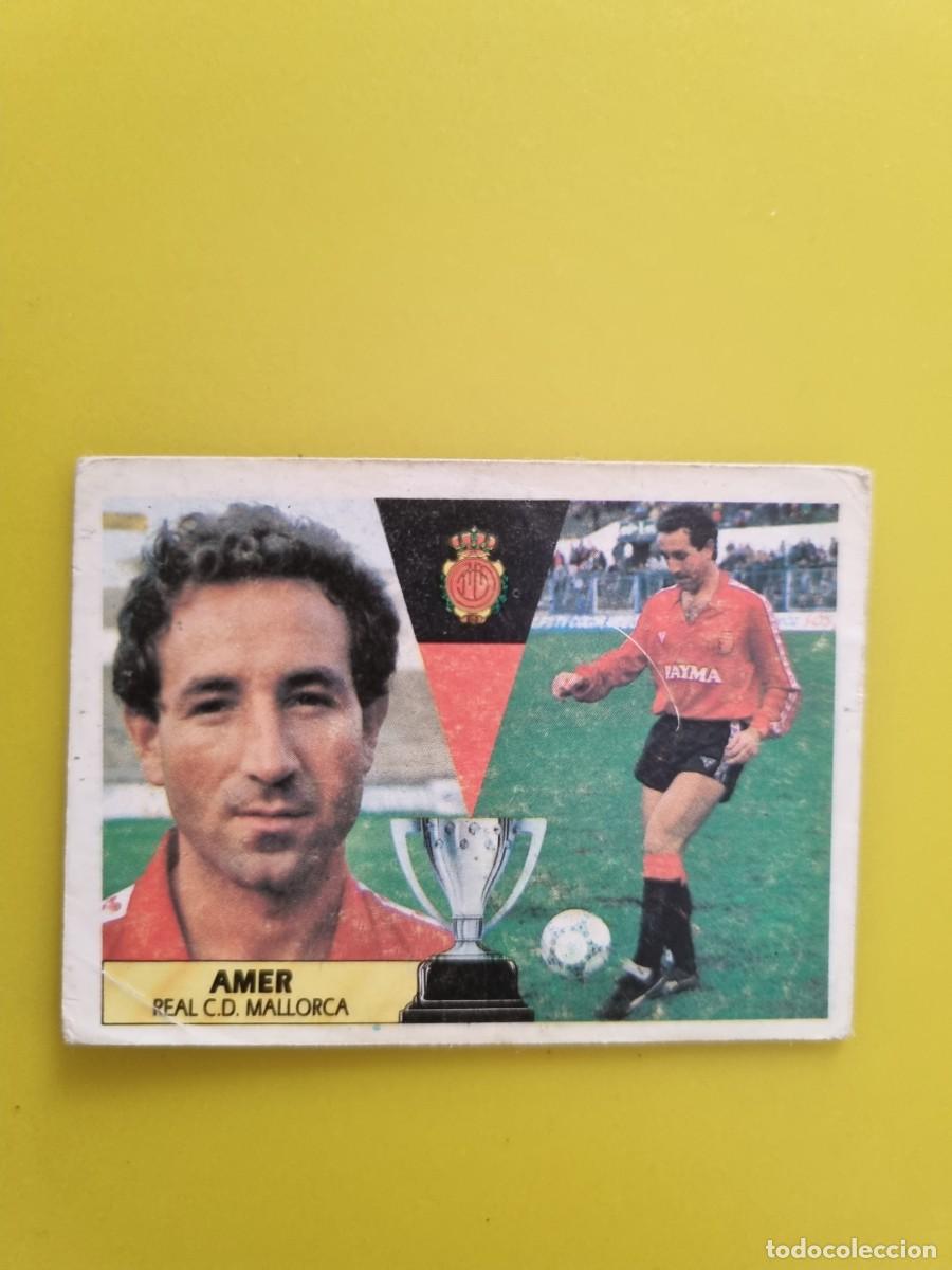 Cromos de f&uacute;tbol: CROMO LIGA ESTE 87 88 1987 1988 NUNCA PEGADO SIN PEGAR AMER RCD MALLORCA AR1026