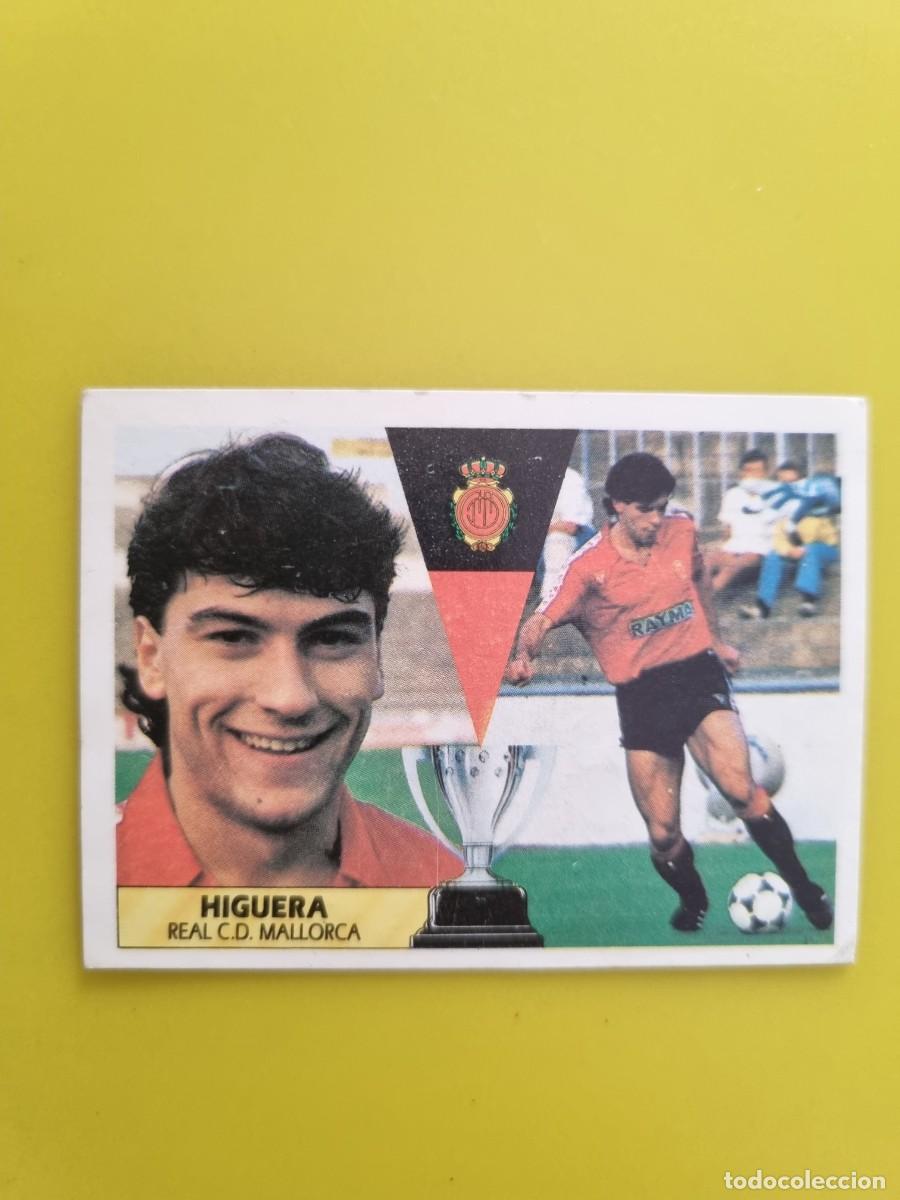 Cromos de f&uacute;tbol: CROMO LIGA ESTE 87 88 1987 1988 NUNCA PEGADO SIN PEGAR HIGUERA RCD MALLORCA AR1026