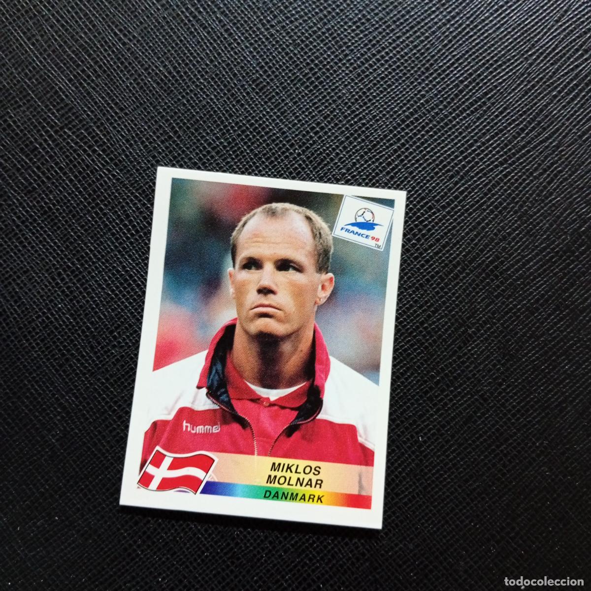Cromos de f&uacute;tbol: 226 MOLNAR DINAMARCA PANINI 1998 MUNDIAL CROMO FUTBOL FRANCIA 98 - SIN PEGAR - A98 PG280