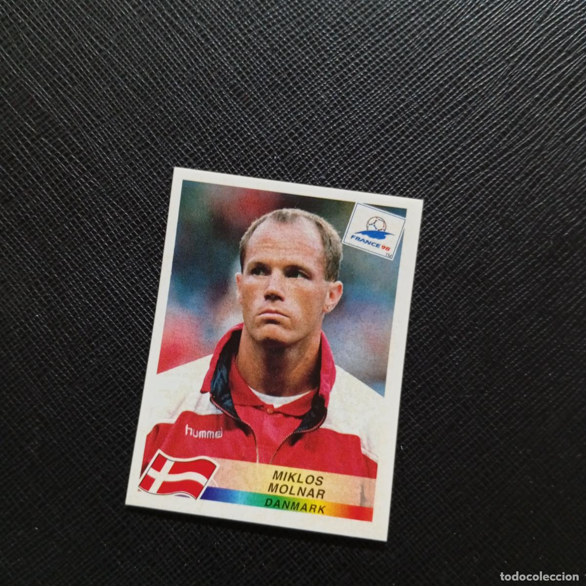 Cromos de f&uacute;tbol: 226 MOLNAR DINAMARCA PANINI 1998 MUNDIAL CROMO FUTBOL FRANCIA 98 - SIN PEGAR - A98 PG280 B