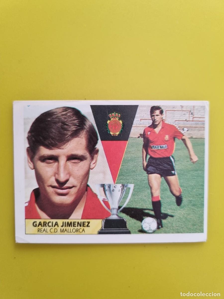 Cromos de f&uacute;tbol: CROMO LIGA ESTE 87 88 1987 1988 NUNCA PEGADO SIN PEGAR GARCIA JIMENEZ RCD MALLORCA AR1026