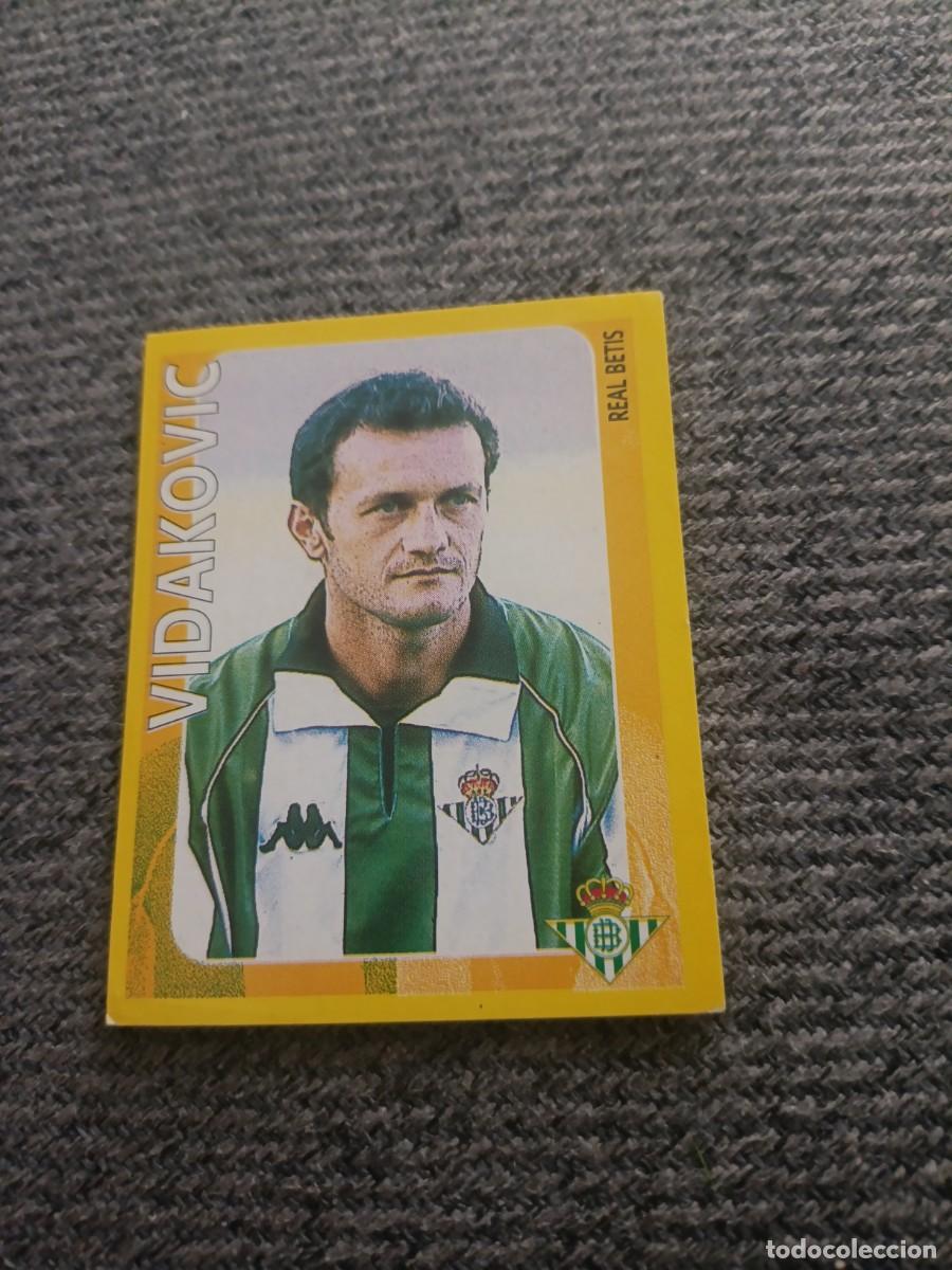 Cromos de f&uacute;tbol: Vidakovic Betis super campeonato 98/99