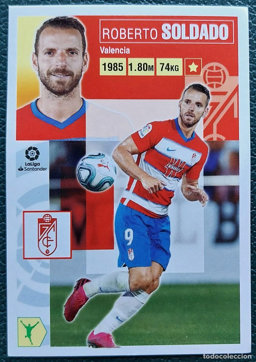 Cromos de f&uacute;tbol: 18 SOLDADO GRANADA CF CROMOS ALBUM EDICIONES ESTE 2020 2021 20 21
